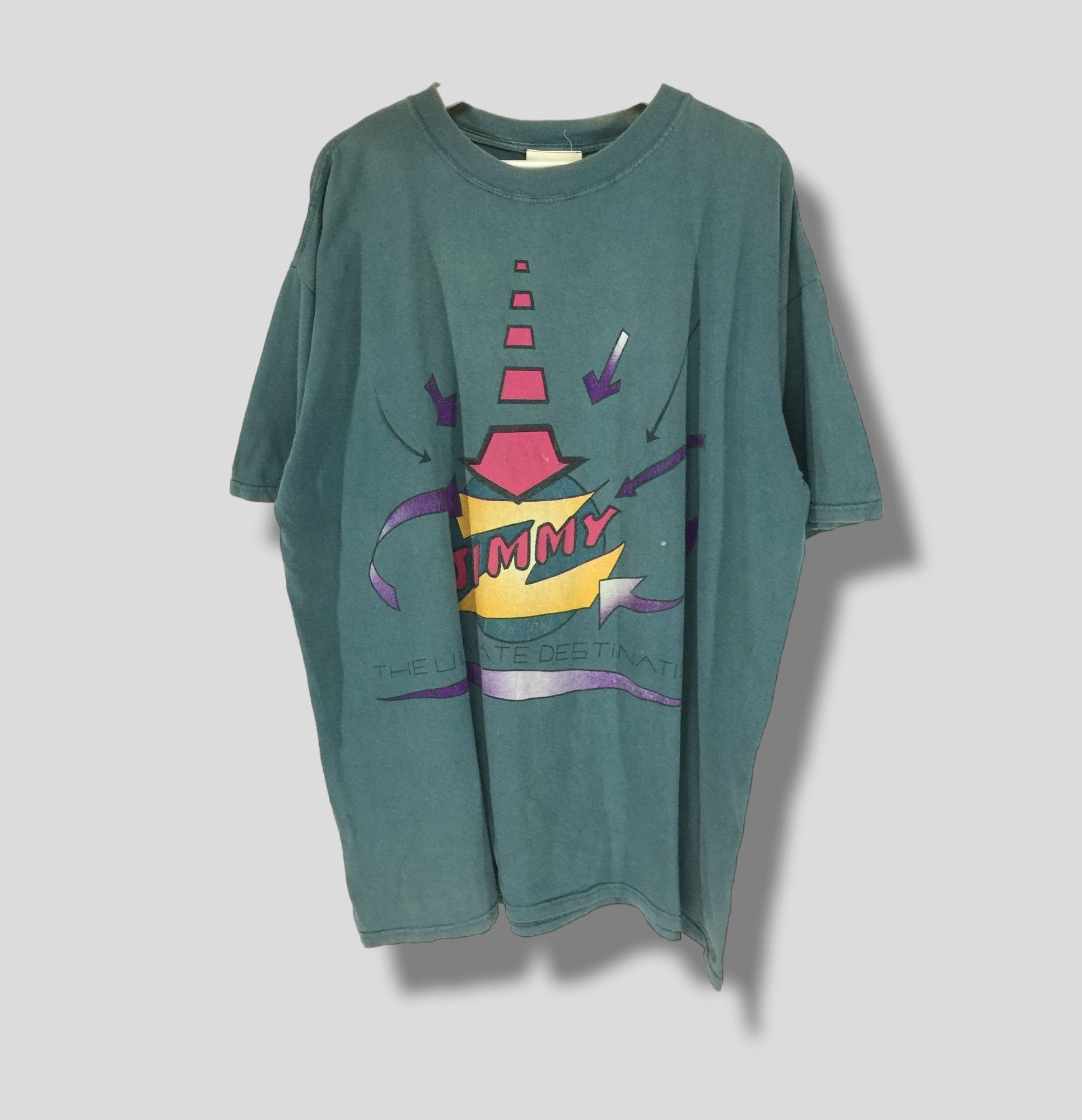 Vintage 90s Jimmy'z the ultimate destination tshirt