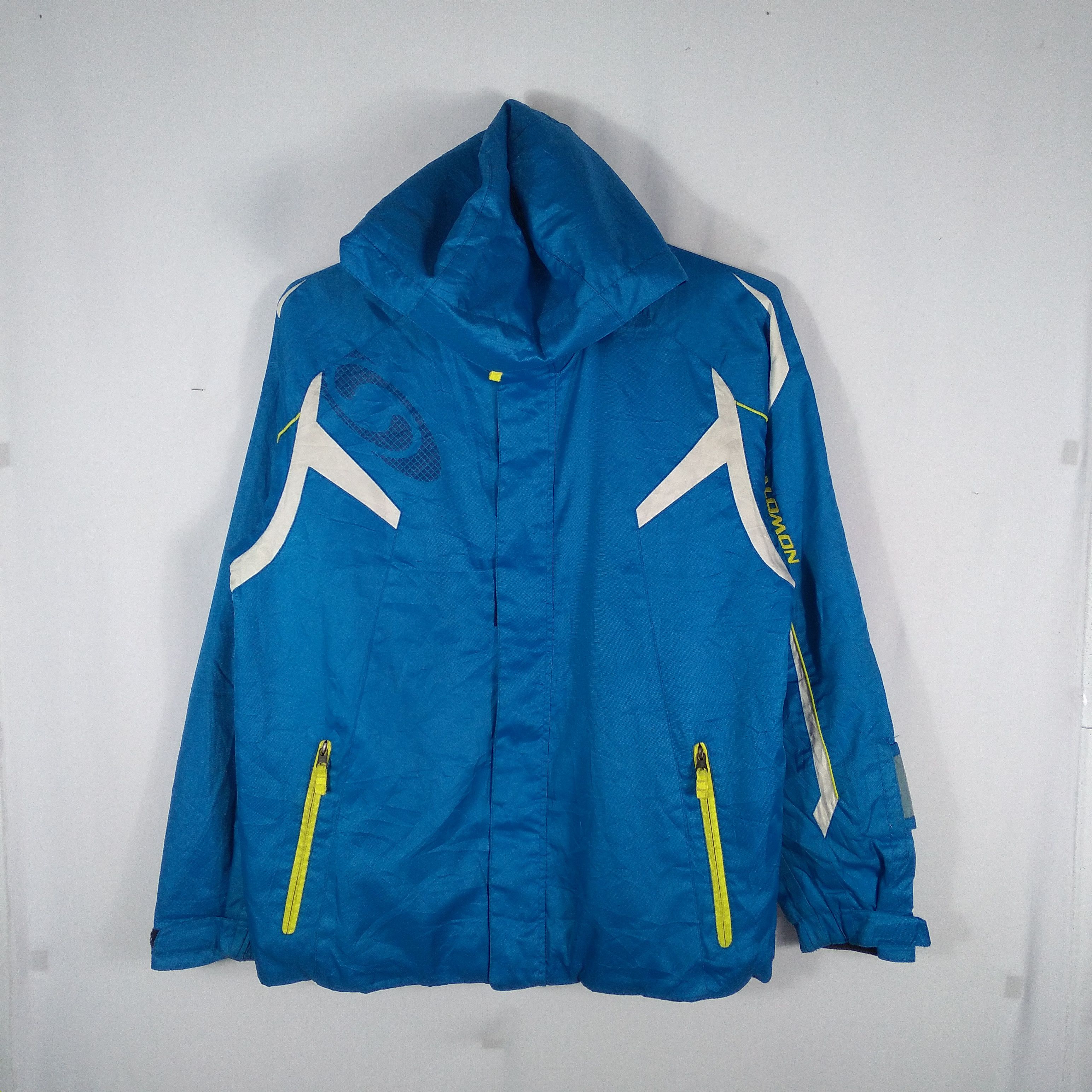 Salomon × Vintage 🔥Rare🔥Vintage Salomon Winter Storm Ski Hoodie Light Jacket Size US M / EU 48-50 / 2 - 1 Thumbnail