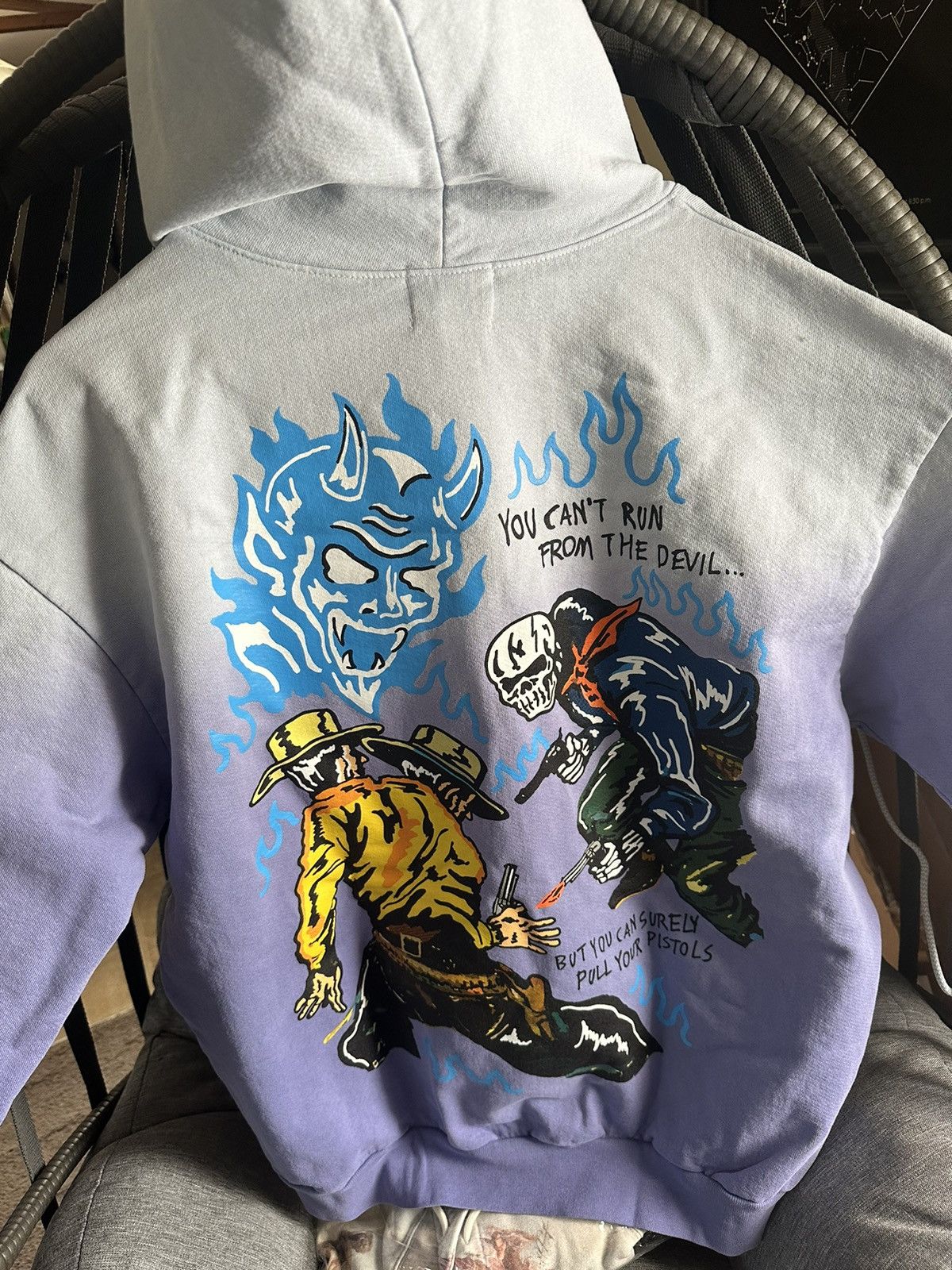 Designer × Warren Lotas Warren lotus hoodie “you can’t run from the ...