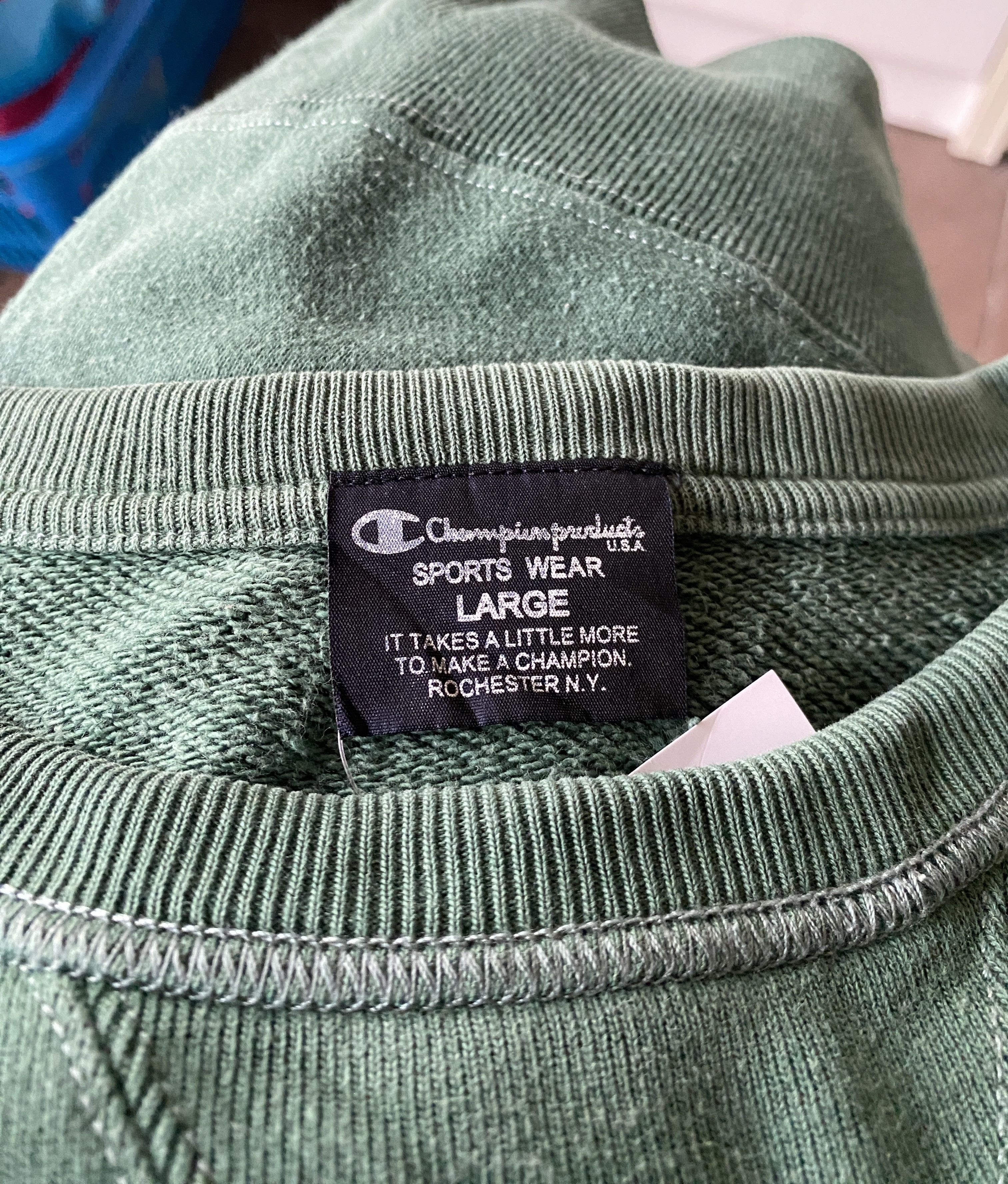 Champion VINTAGE Y2K CHAMPION SWEATSHIRT Size US L / EU 52-54 / 3 - 6 Thumbnail