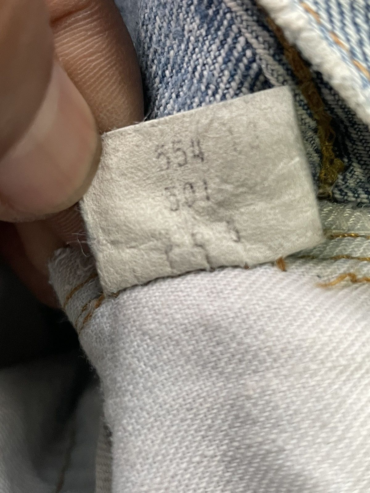 Levi's Vintage 1978 Levis 501 e Redline Distressed Denim Size US 28 / EU 44 - 18 Thumbnail