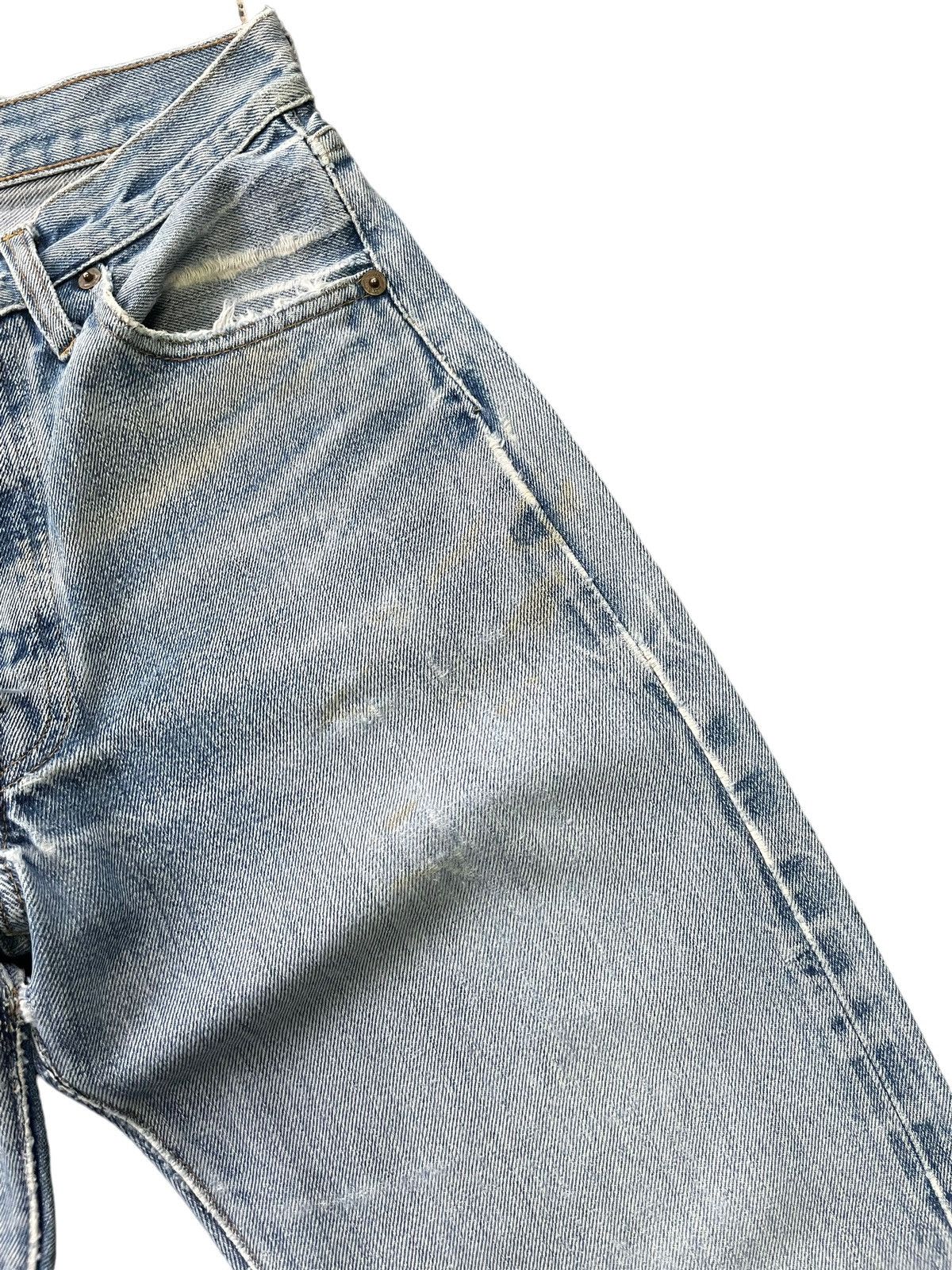 Levi's Vintage 1978 Levis 501 e Redline Distressed Denim Size US 28 / EU 44 - 6 Thumbnail