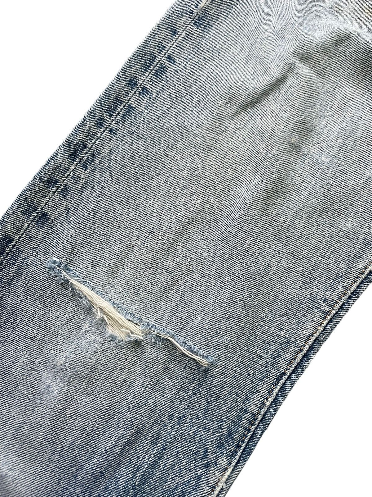 Levi's Vintage 1978 Levis 501 e Redline Distressed Denim Size US 28 / EU 44 - 5 Thumbnail