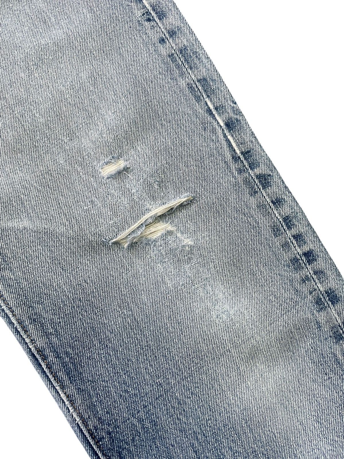 Levi's Vintage 1978 Levis 501 e Redline Distressed Denim Size US 28 / EU 44 - 4 Thumbnail