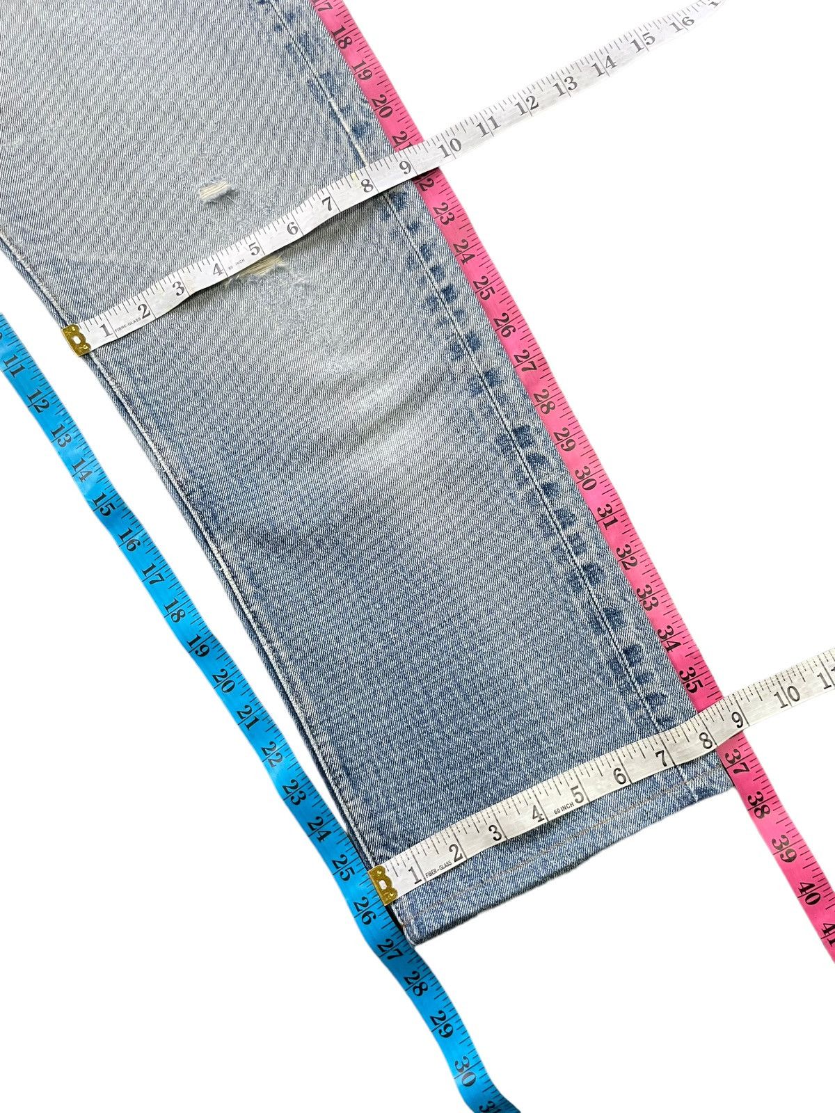 Levi's Vintage 1978 Levis 501 e Redline Distressed Denim Size US 28 / EU 44 - 24 Thumbnail