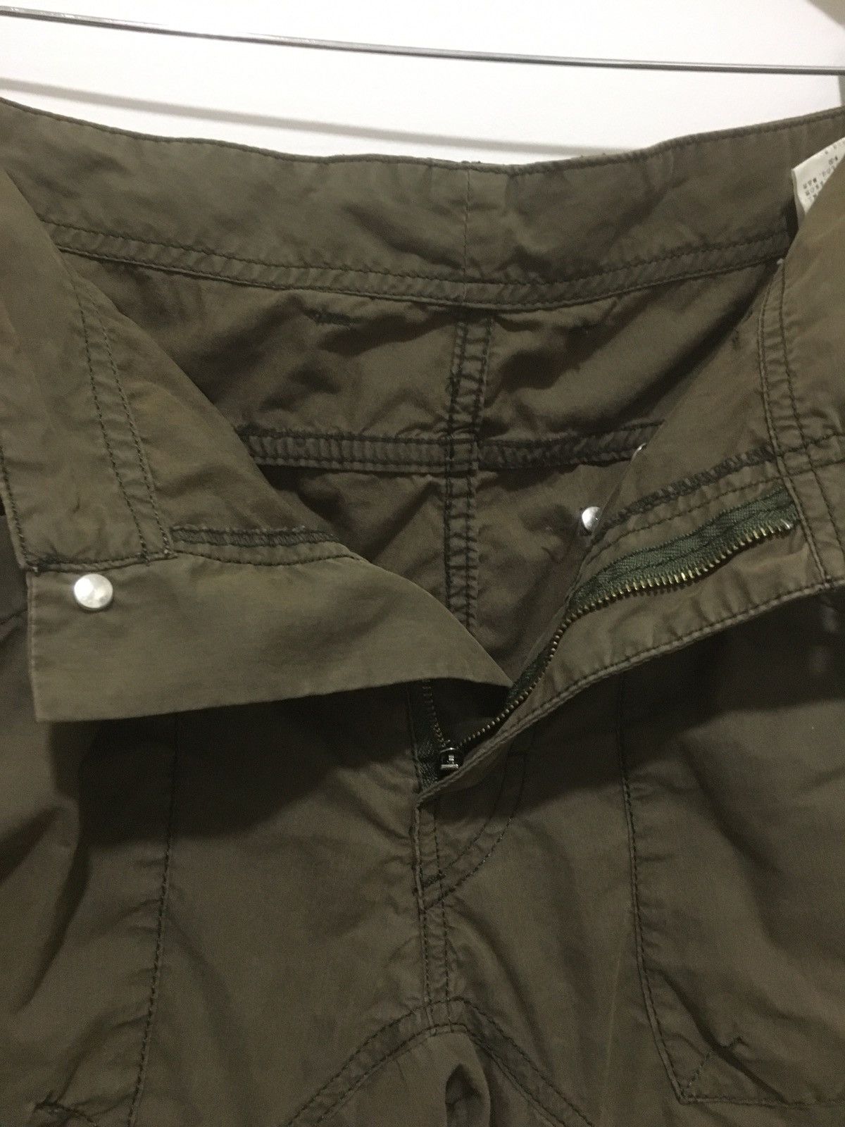Boycott Pants Designer Style Multi Pocket Faded