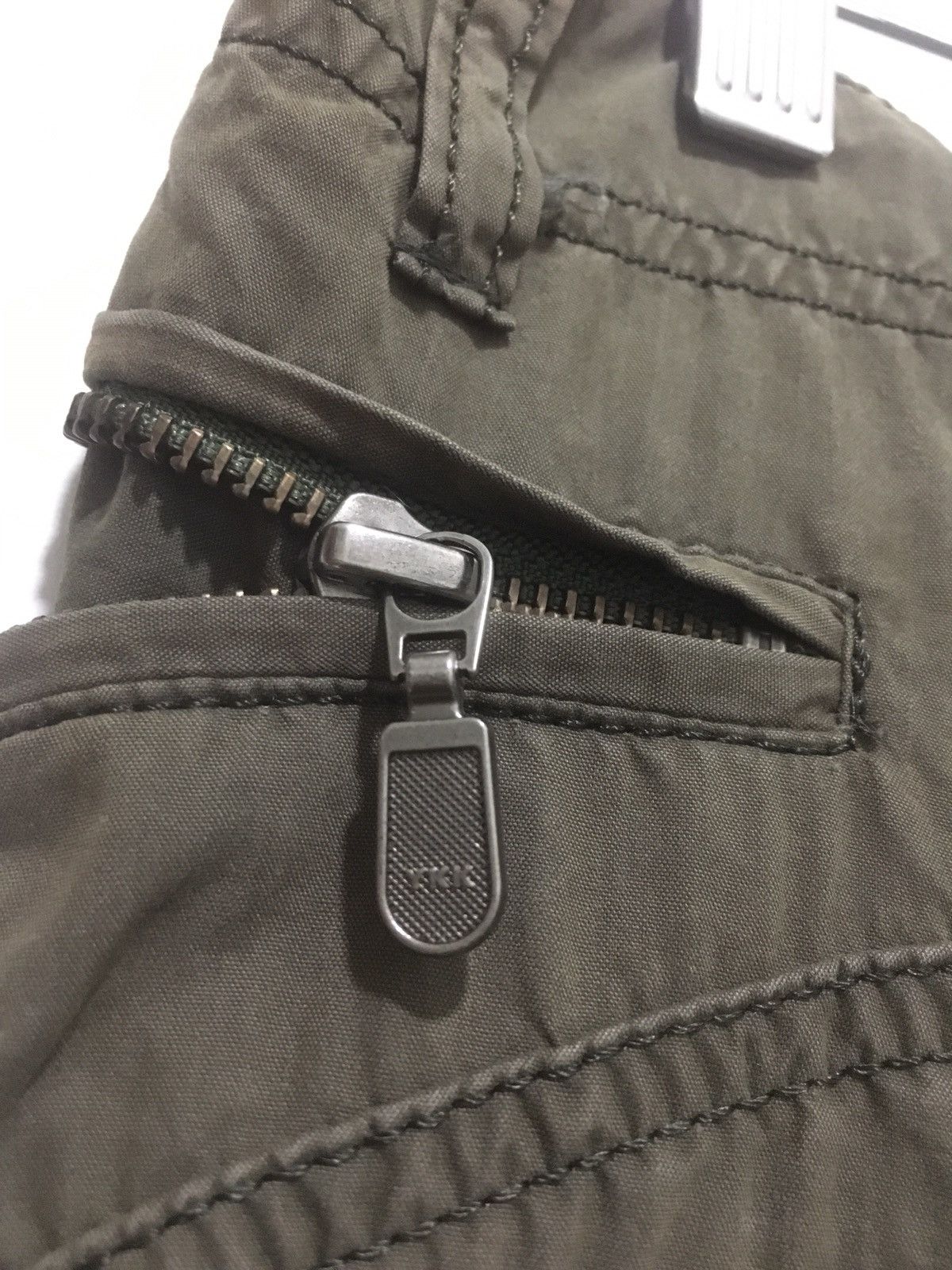 Boycott Pants Designer Style Multi Pocket Faded