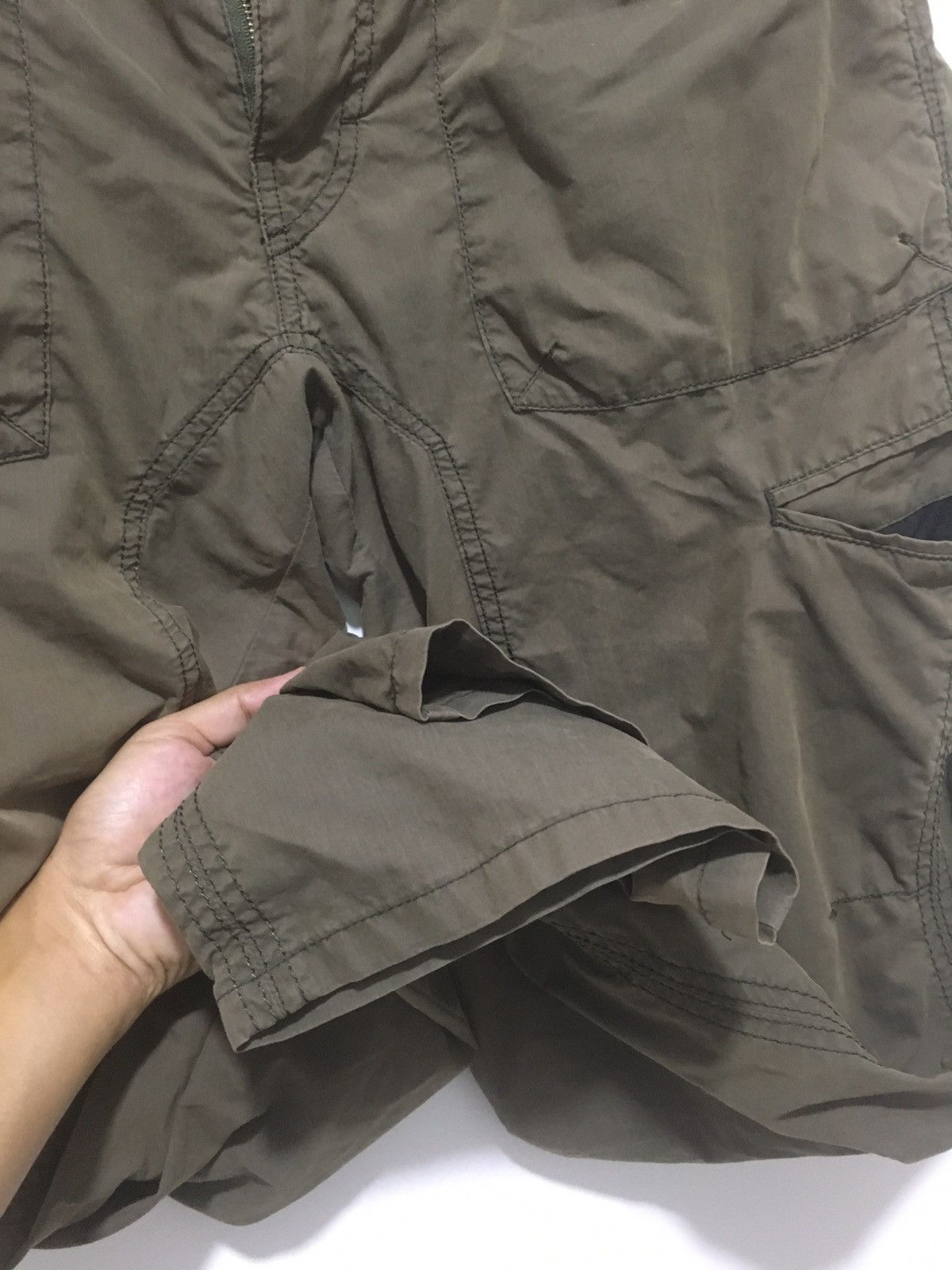 Boycott Pants Designer Style Multi Pocket Faded