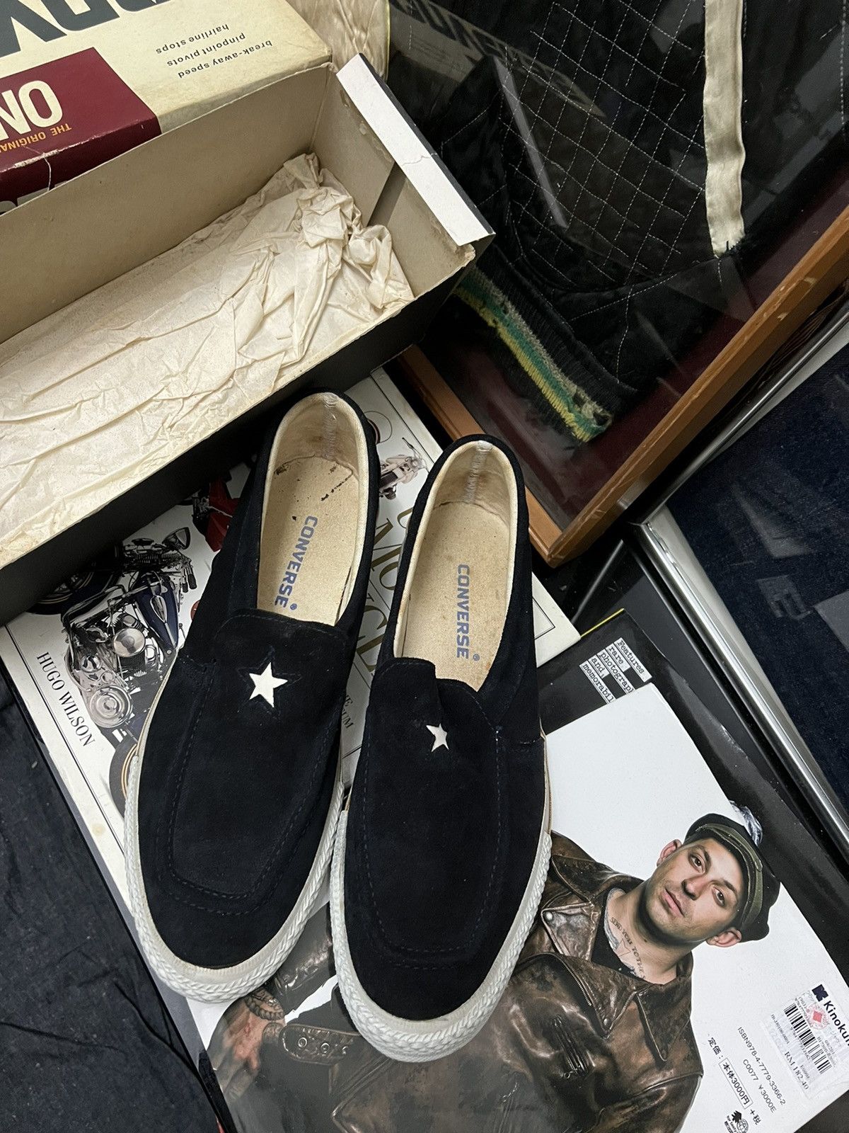 Converse one star loafer online