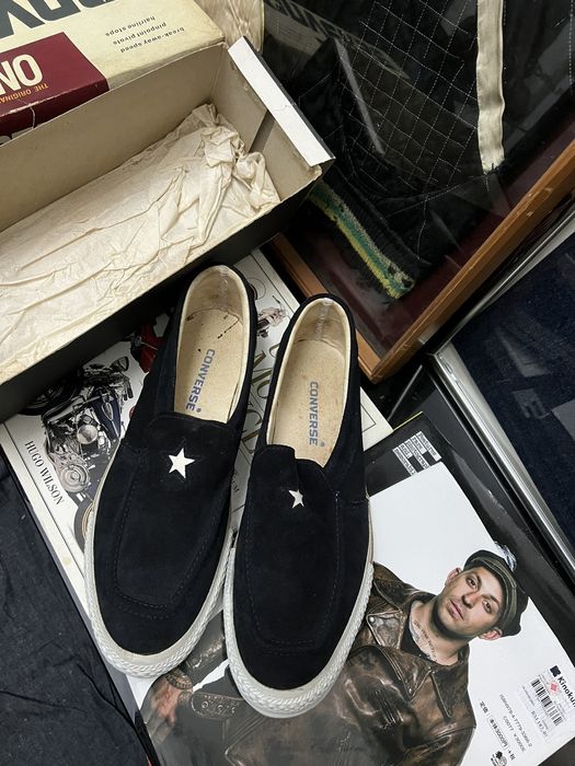 Converse CONVERSE One Star Suede Loafer 1990s | Grailed