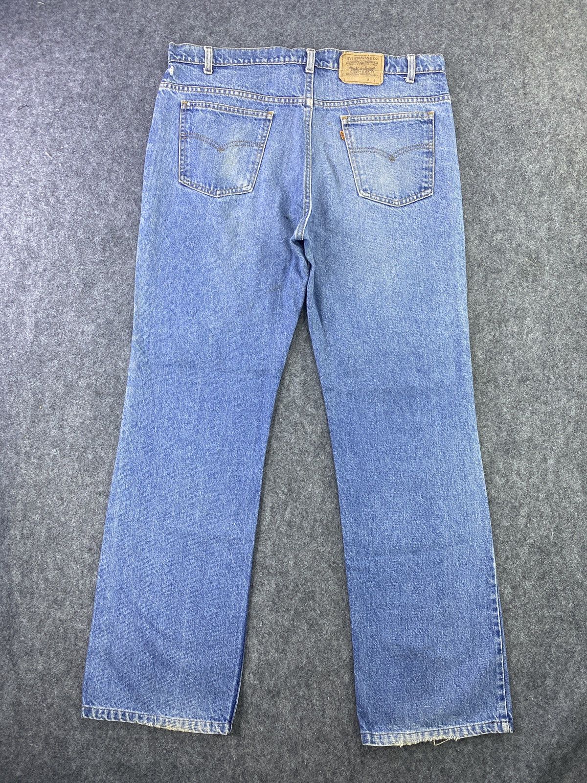 Levi's 90s Vintage Levi's 517 Orange Tab Blue Wash Jeans - J590 Size US 40 / EU 56 - 2 Thumbnail