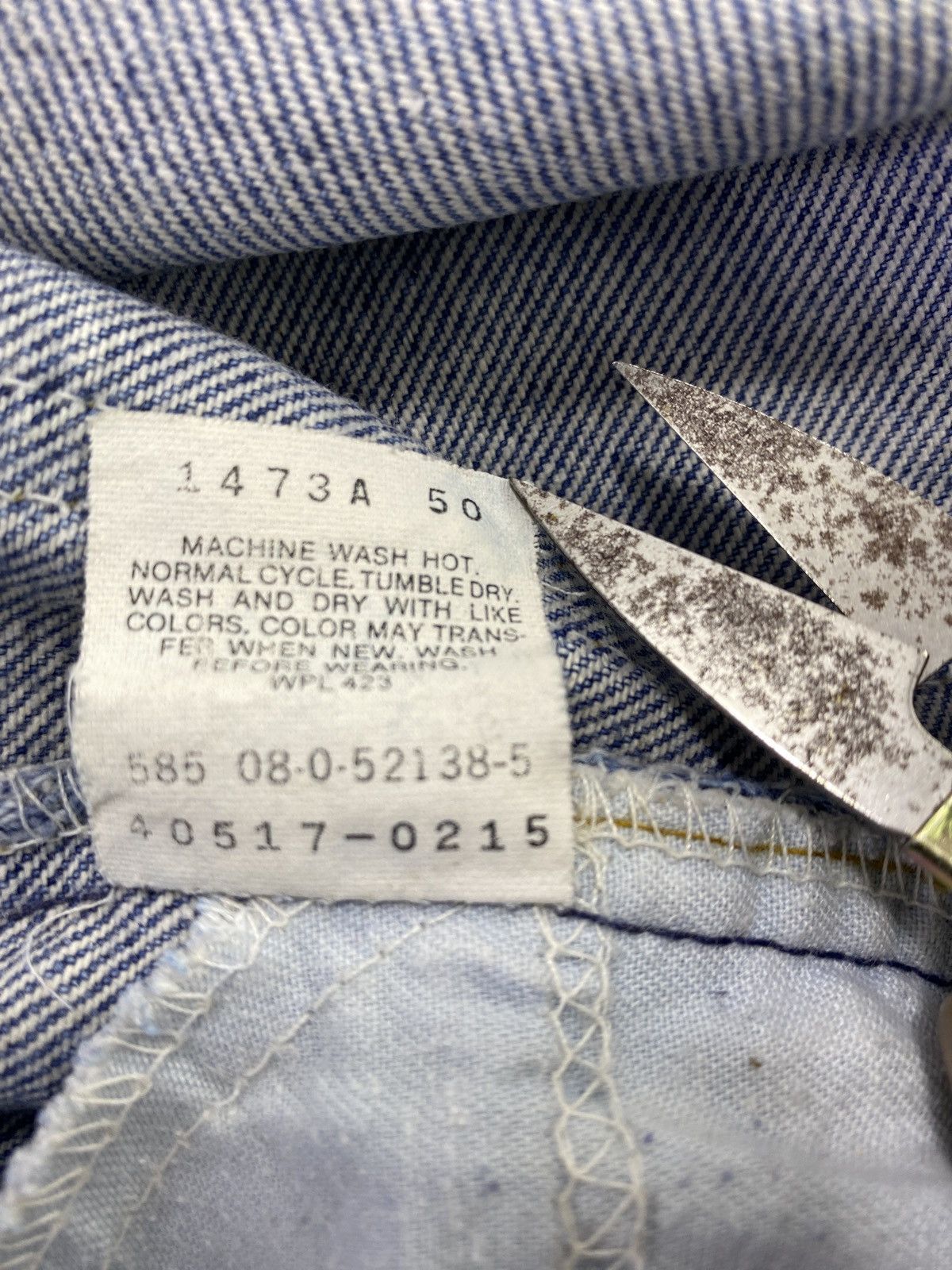 Levi's 90s Vintage Levi's 517 Orange Tab Blue Wash Jeans - J590 Size US 40 / EU 56 - 6 Thumbnail