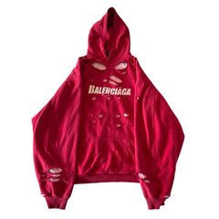 Balenciaga hoodie second on sale hand