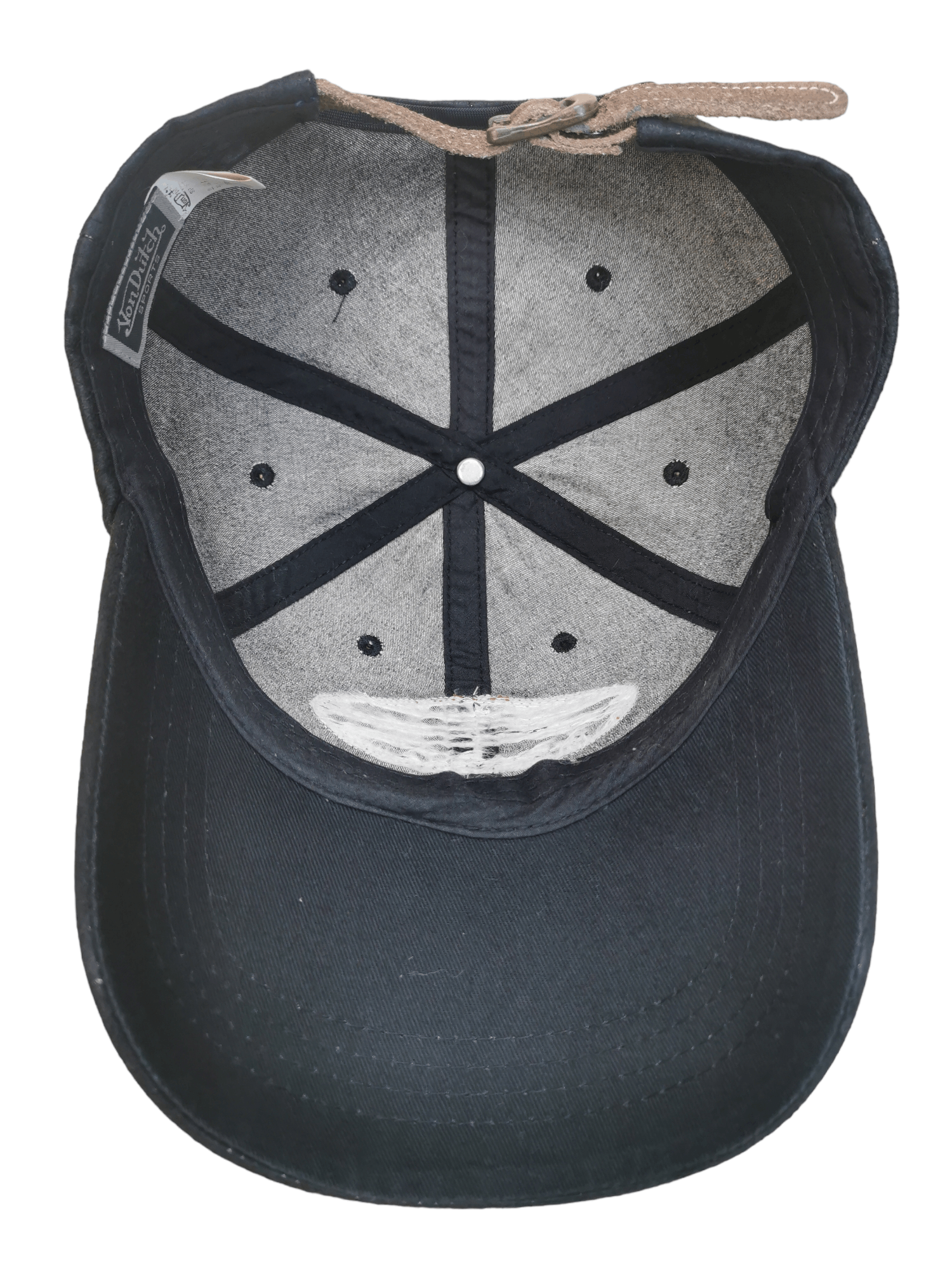 Von Dutch ERIC BOSTON X VON DUCTH LEATHER HAT CAP Size ONE SIZE - 6 Thumbnail