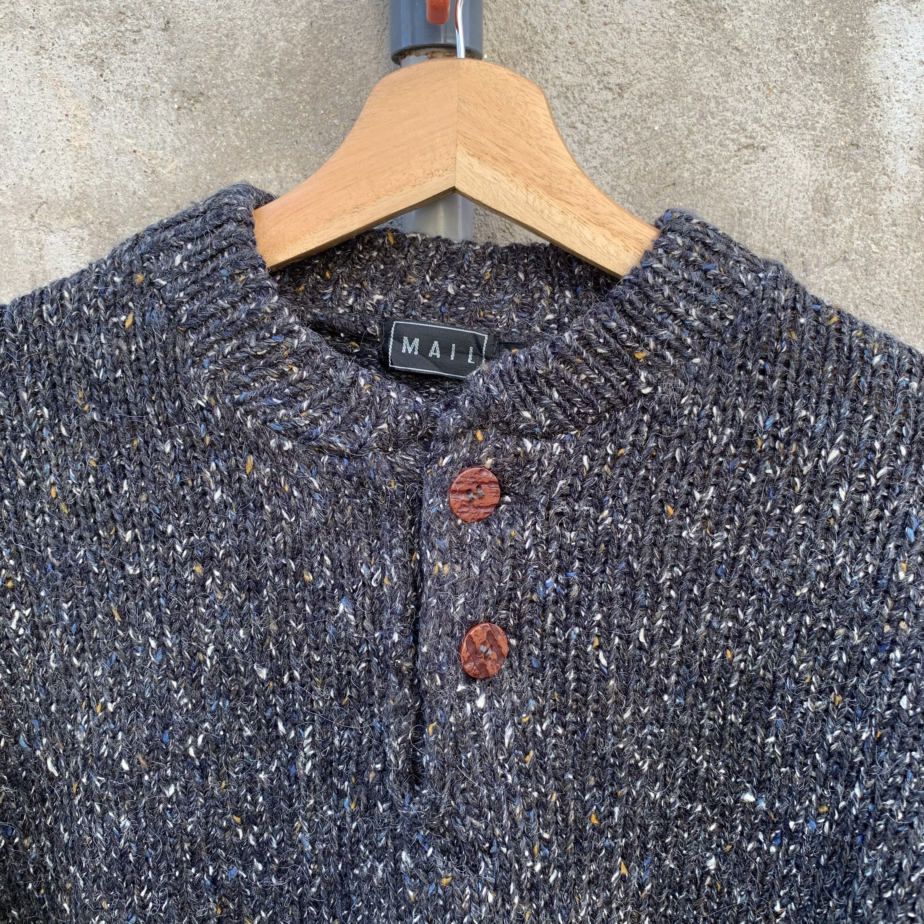 Aran Isles Knitwear Mail Brand Knit Snow Jumper Pullover Sweater Nice Design Size US M / EU 48-50 / 2 - 4 Thumbnail