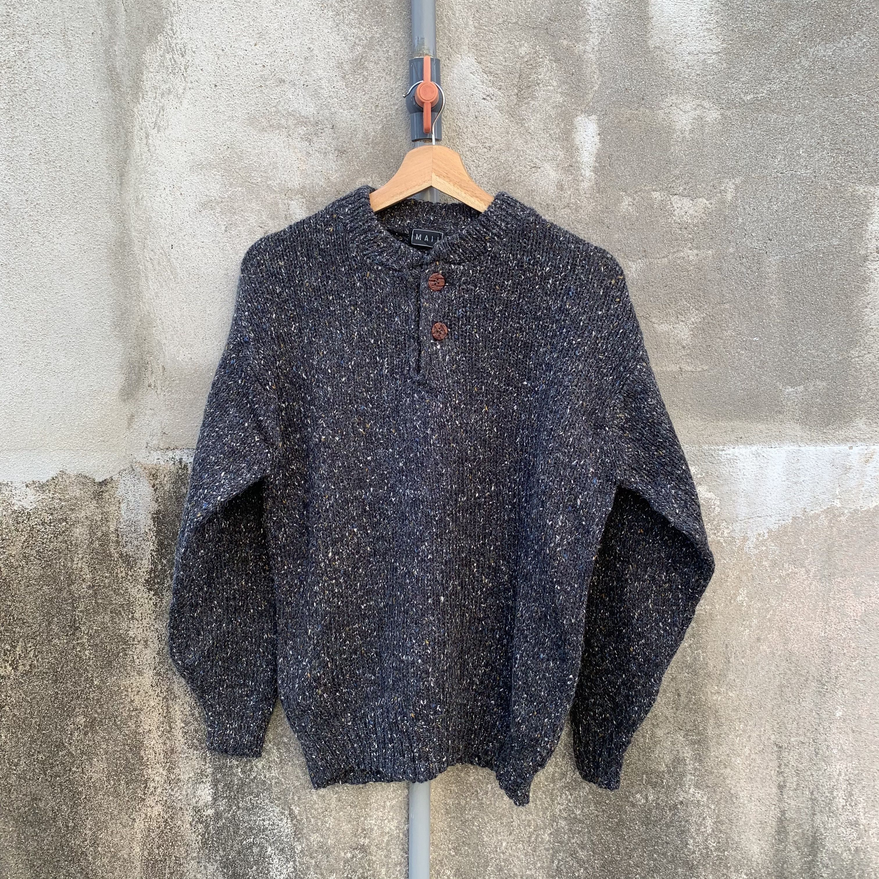 Aran Isles Knitwear Mail Brand Knit Snow Jumper Pullover Sweater Nice Design Size US M / EU 48-50 / 2 - 1 Thumbnail