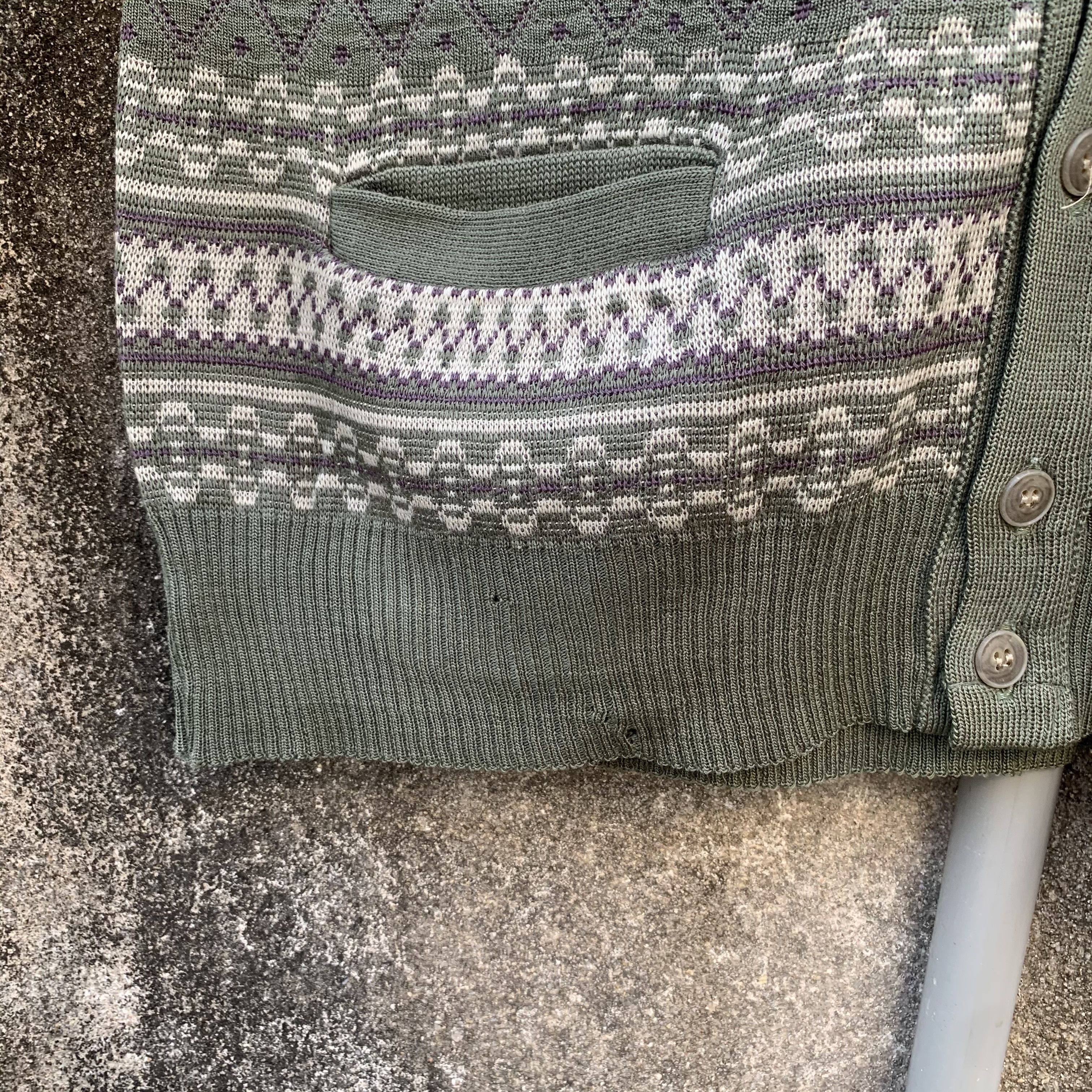 Aran Isles Knitwear DEPRIA Japan Knit Arts Sleeveless Vest Nice Design Size US S / EU 44-46 / 1 - 8 Thumbnail