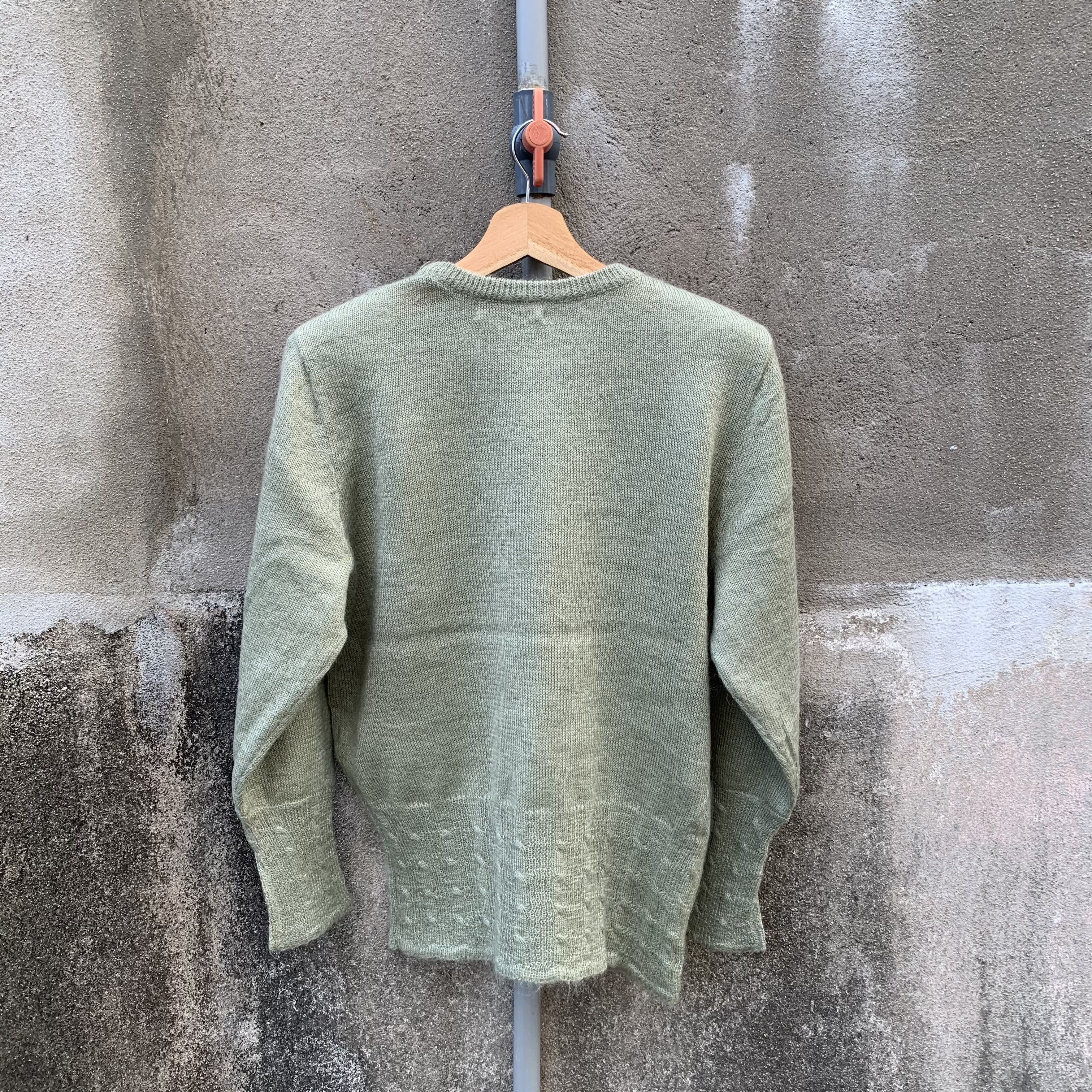 Aran Isles Knitwear JUNE BRIDGE Japan With Double Breast Knit Jumper Sweater Size M / US 6-8 / IT 42-44 - 8 Thumbnail