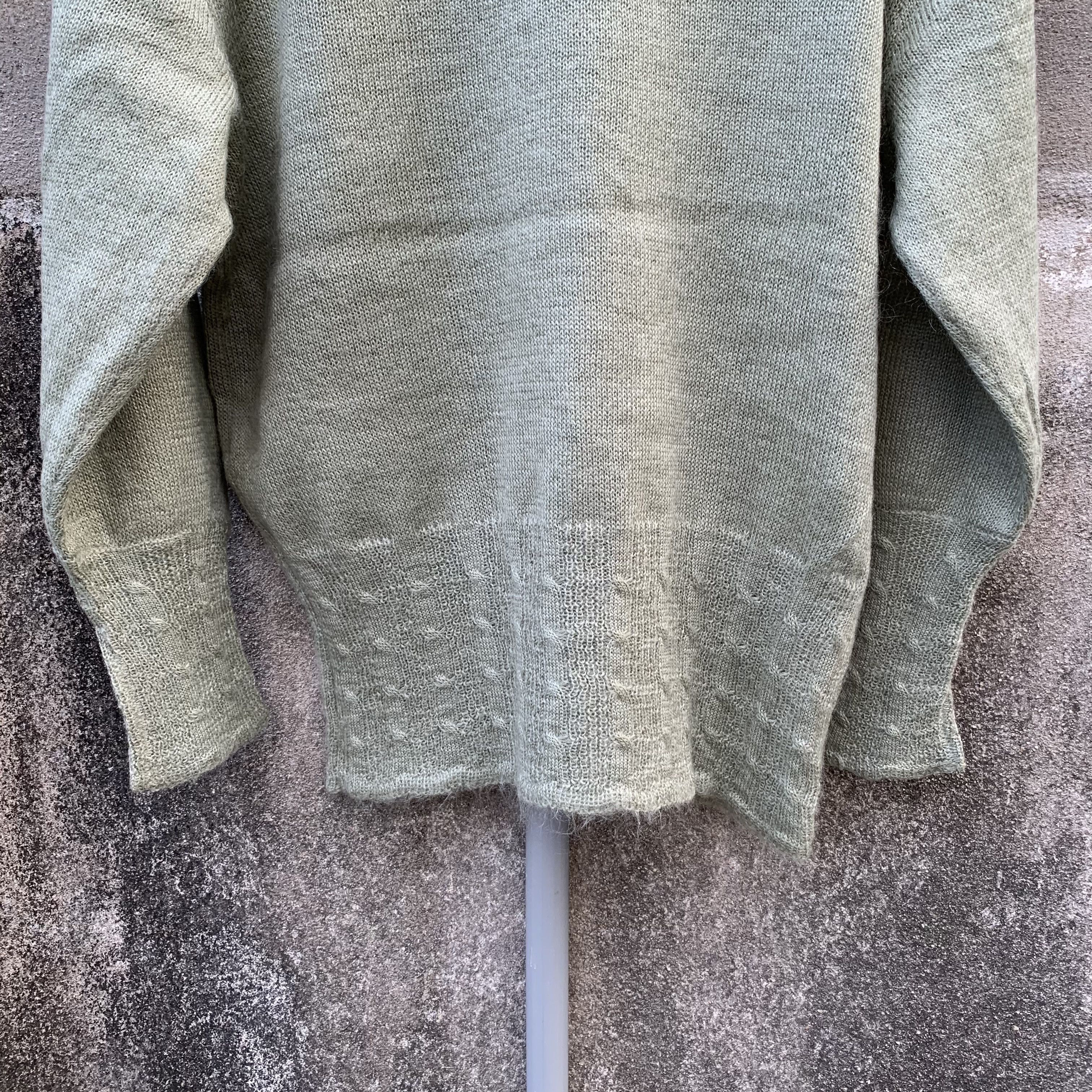 Aran Isles Knitwear JUNE BRIDGE Japan With Double Breast Knit Jumper Sweater Size M / US 6-8 / IT 42-44 - 9 Thumbnail