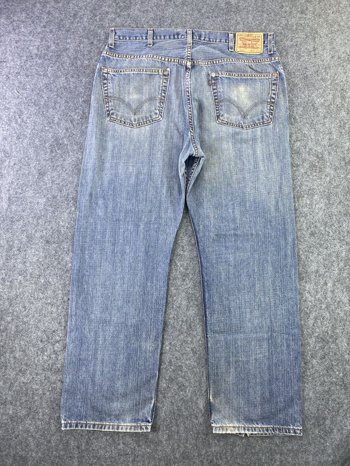 Levi's Levi's vintage 505 Blue Wash Jeans 38x30 - J593 Size US 38 / EU 54 - 2 Thumbnail