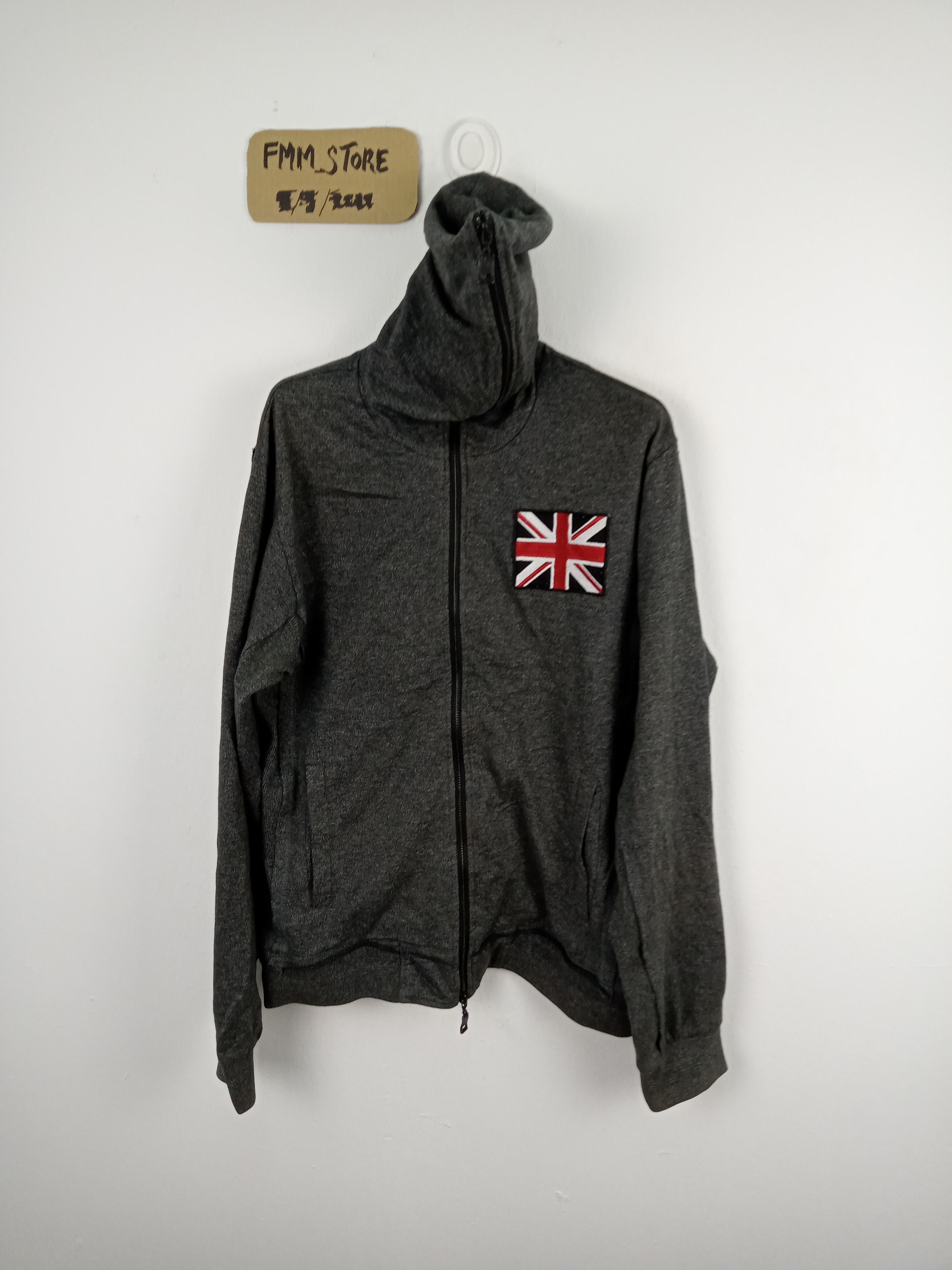 Japanese Brand Semantic Design Uk Flag Hooded Jacket Size US L / EU 52-54 / 3 - 2 Thumbnail