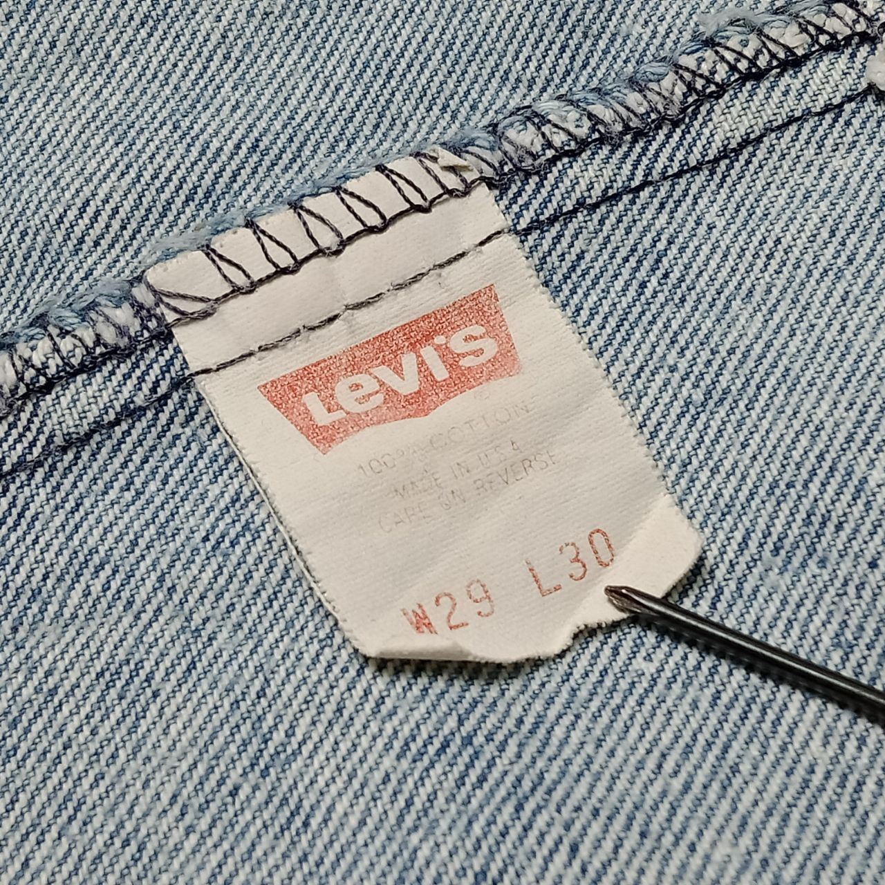 Levi's × Levi's Vintage Clothing Distressed 80s Levi's 40505-0209 Acid Wash Jeans Size US 28 / EU 44 - 8 Thumbnail