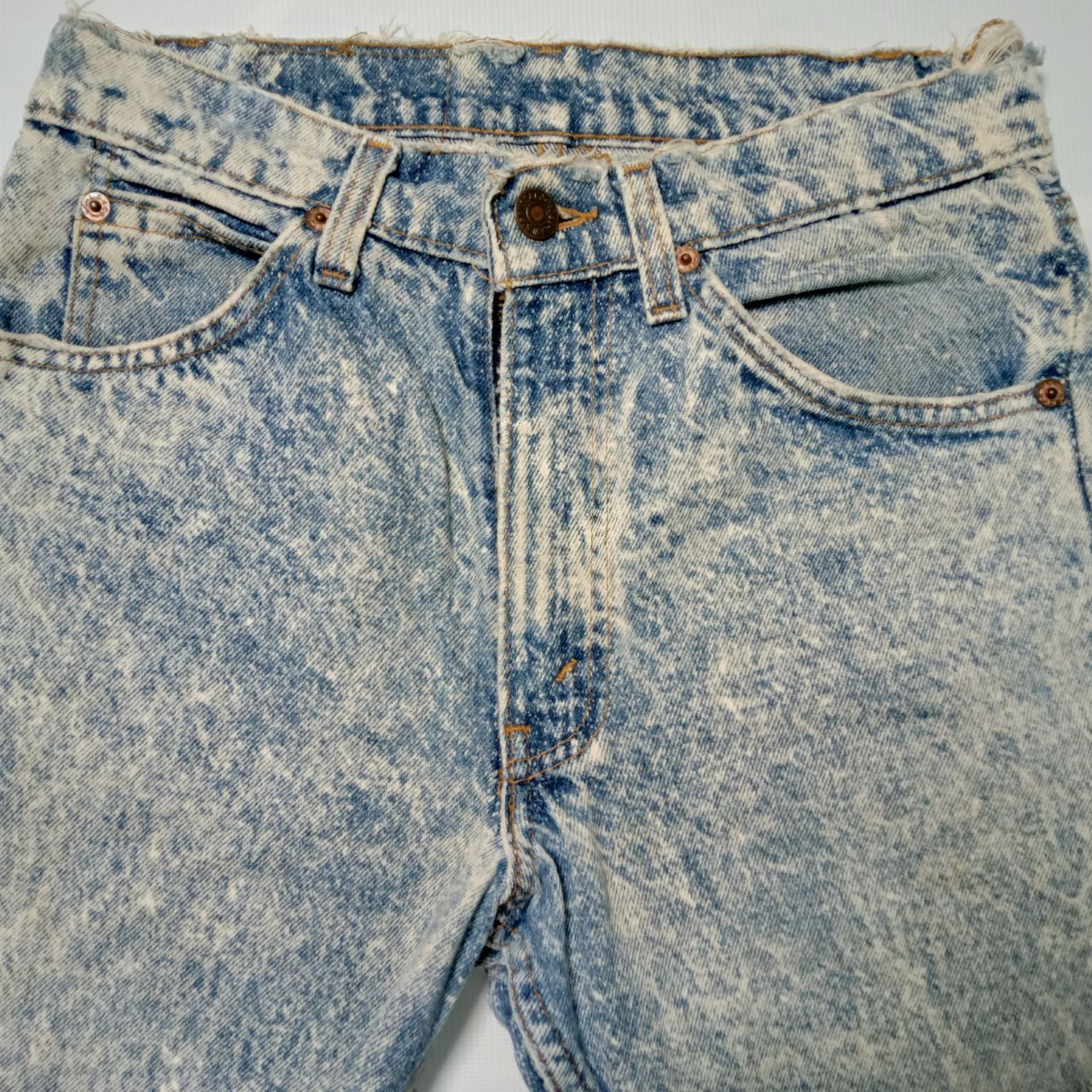 Levi's × Levi's Vintage Clothing Distressed 80s Levi's 40505-0209 Acid Wash Jeans Size US 28 / EU 44 - 3 Thumbnail