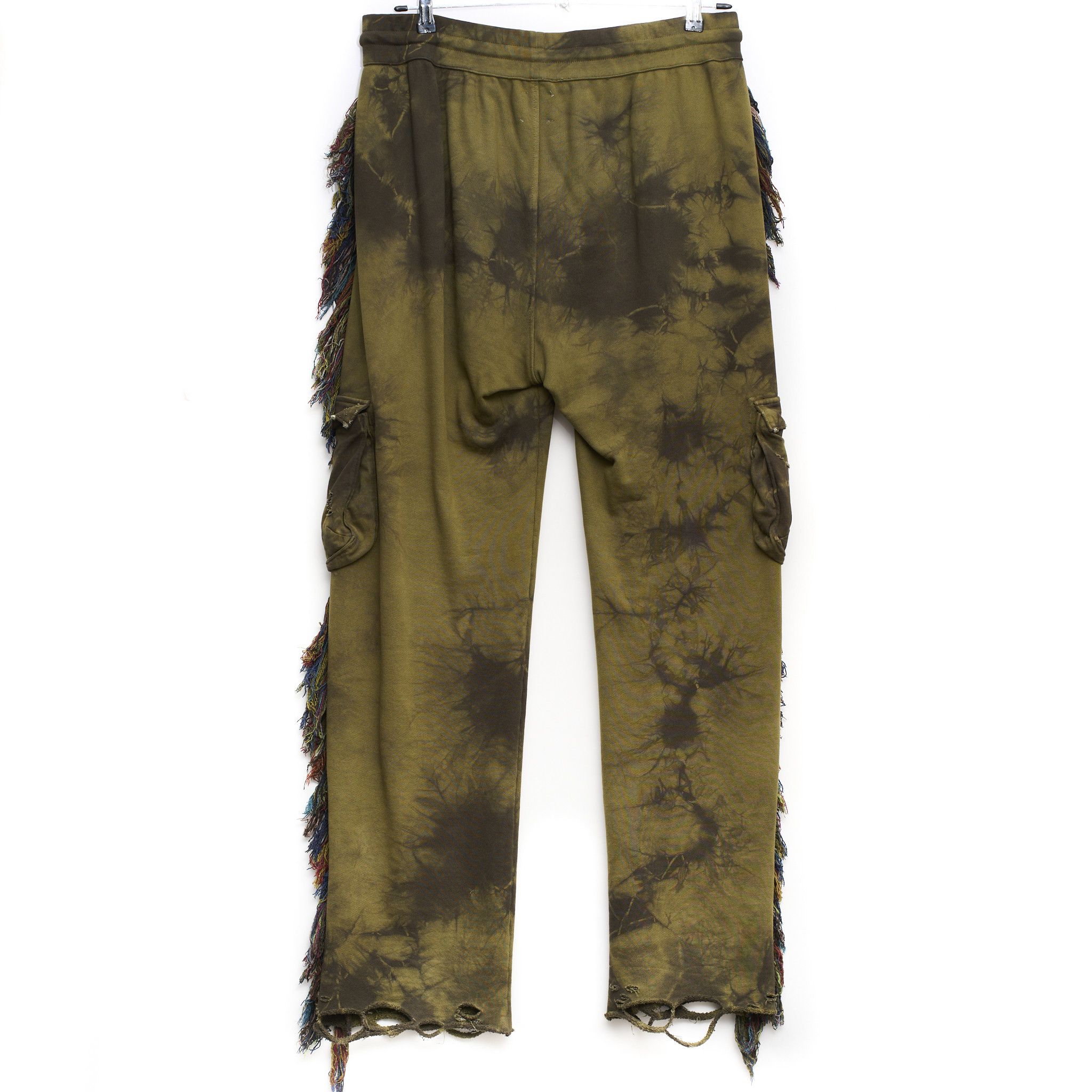 Alchemist Alchemist Fringed Cargo Pants Green Size 38 Size US 38 / EU 54 - 2 Thumbnail