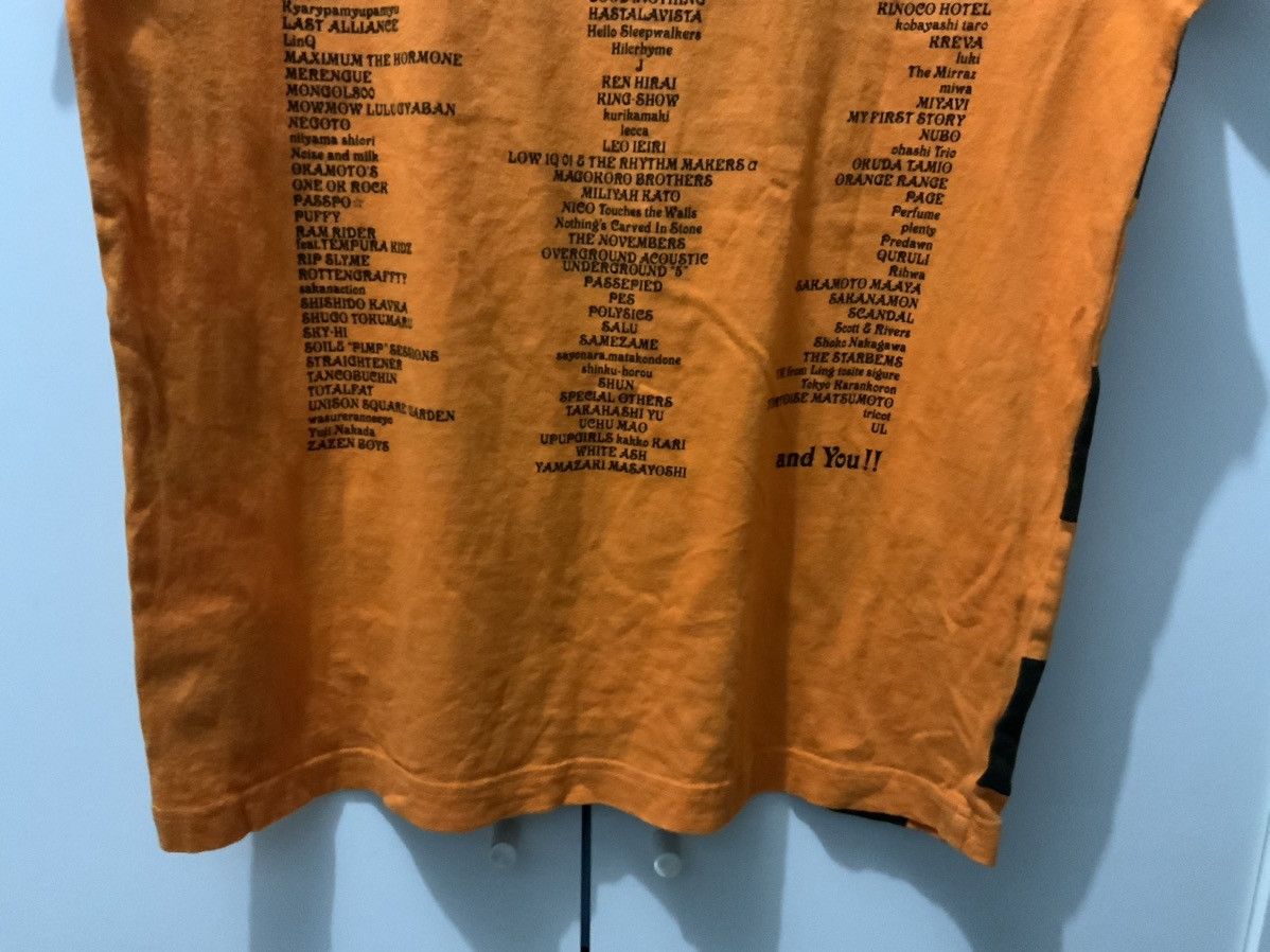 Unsound Rags Rock in Japan Fes.2013 Y2k Tour Tee Size US M / EU 48-50 / 2 - 6 Thumbnail