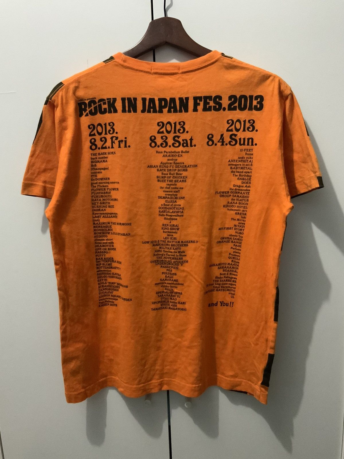 Unsound Rags Rock in Japan Fes.2013 Y2k Tour Tee Size US M / EU 48-50 / 2 - 2 Thumbnail