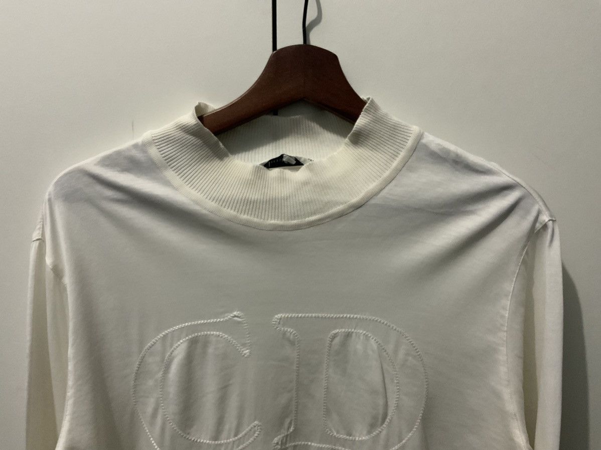 Dior Vintage Christian Dior Sports Embroidery Long Sleeve Tshirt Size US L / EU 52-54 / 3 - 3 Thumbnail