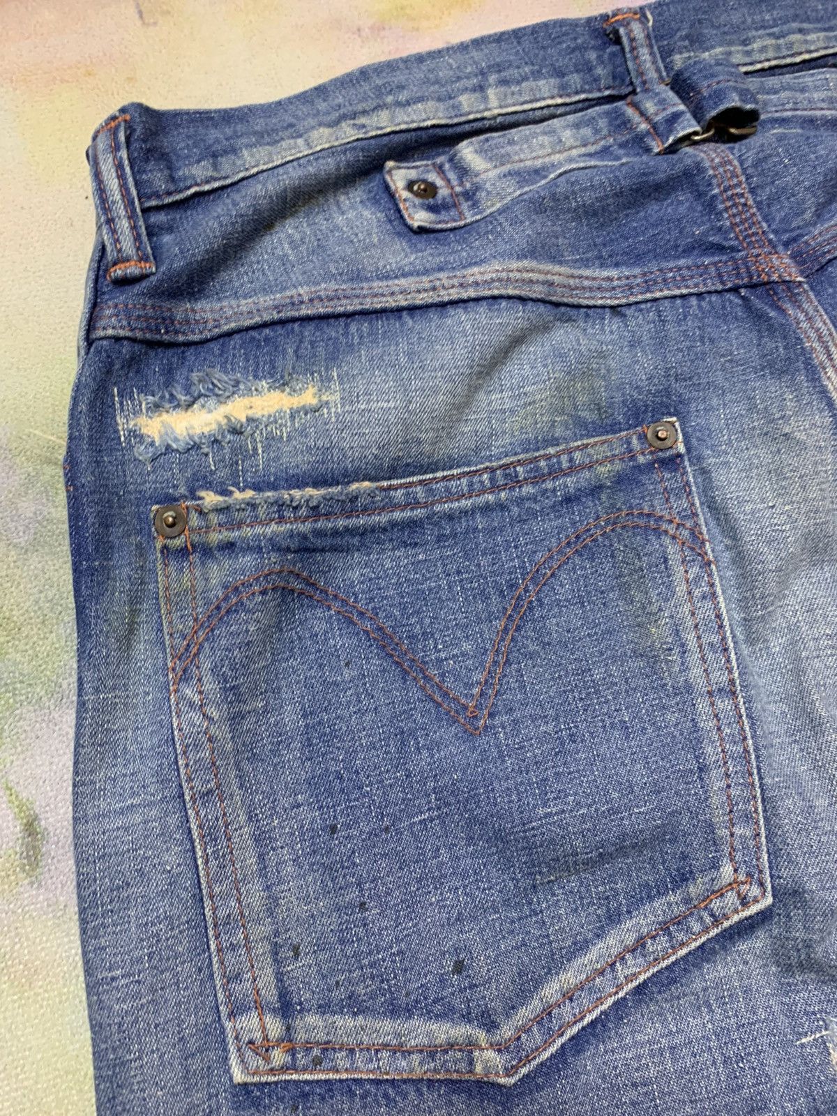 Hysteric Glamour Japanese Brand JACKSON MATISSE Patchwork Thin Denim Size US 32 / EU 48 - 4 Thumbnail