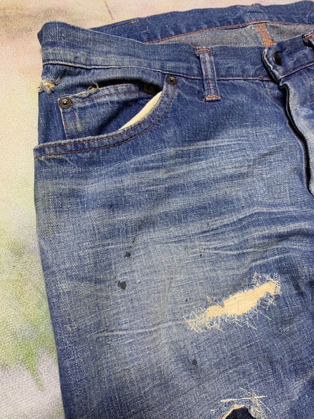 Hysteric Glamour Japanese Brand JACKSON MATISSE Patchwork Thin Denim Size US 32 / EU 48 - 7 Thumbnail