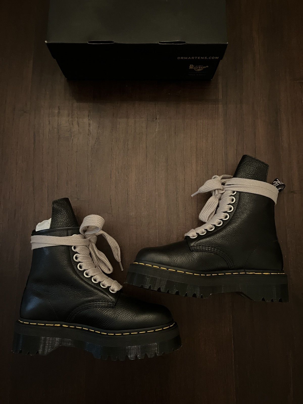Dr. Martens Rick Owens Jumbo Lace Boots