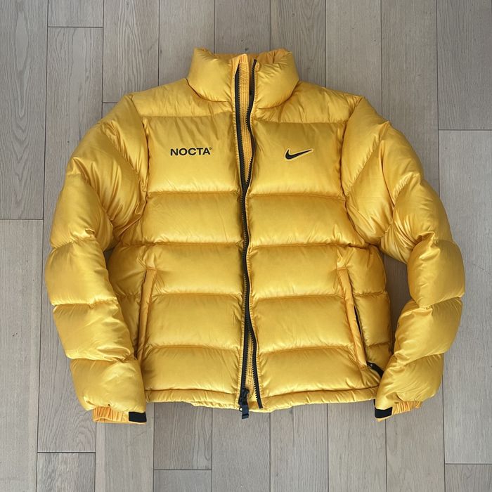 Nike Nike x Nocta Yellow Puffer Jacket | Grailed