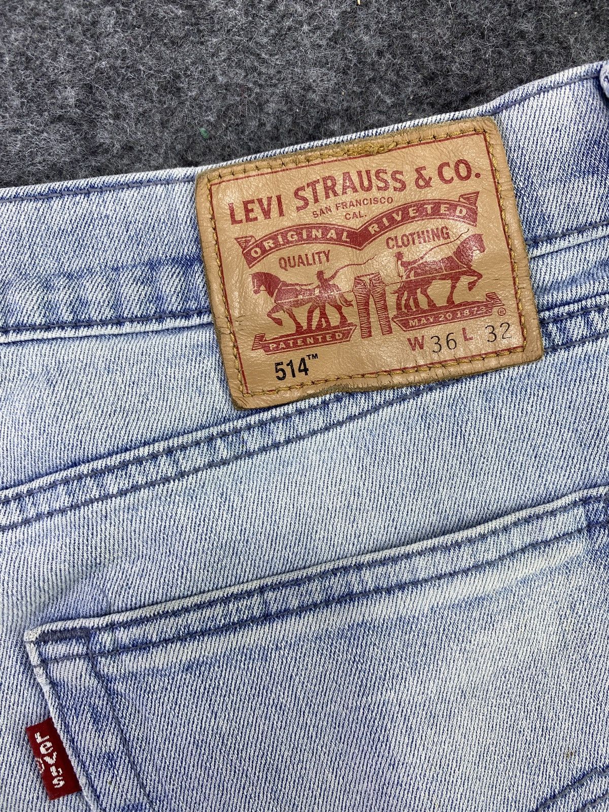 Levi's Levi's vintage 514 Distress Blue Wash Jeans - J595 Size US 36 / EU 52 - 8 Thumbnail