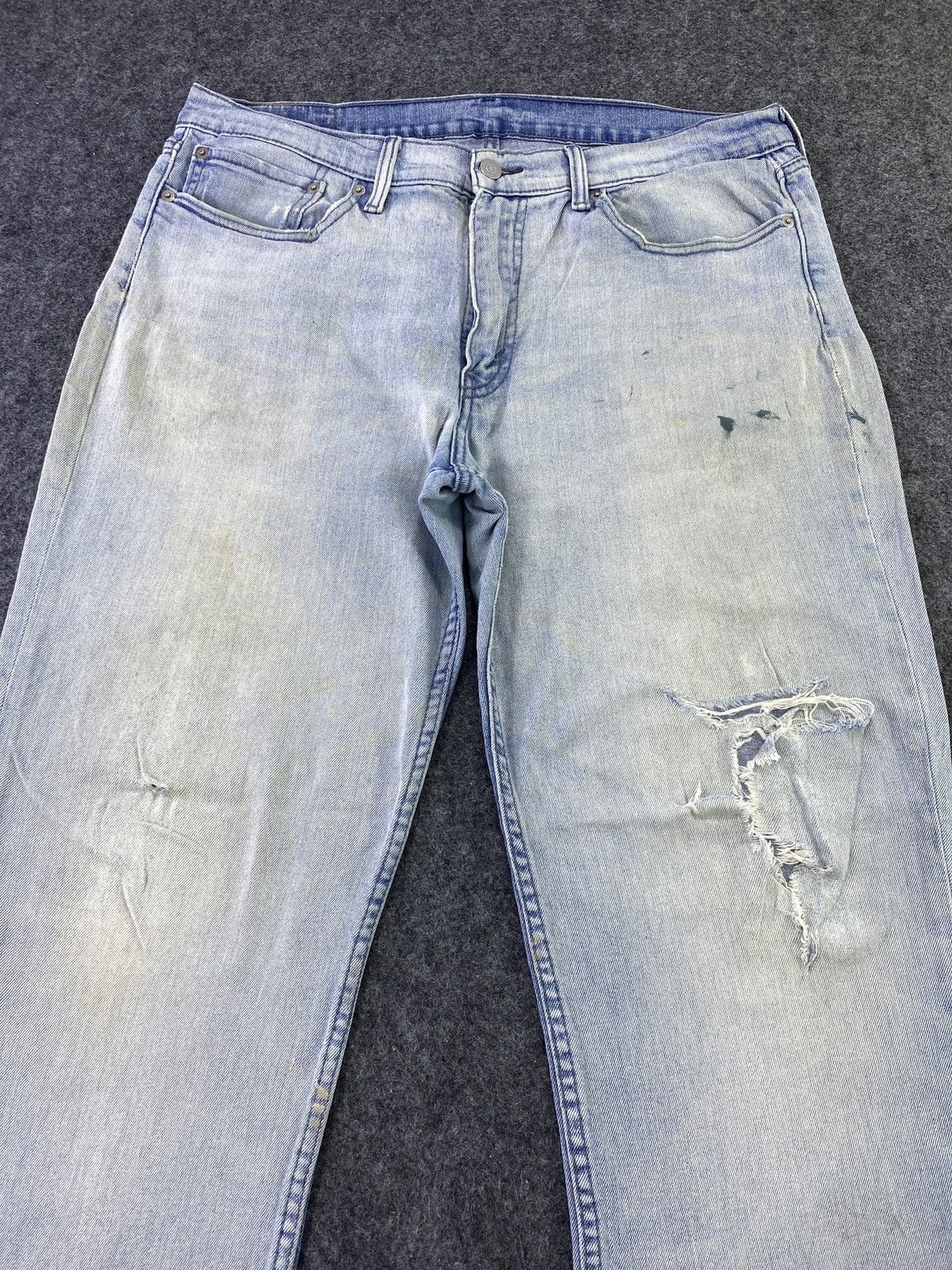 Levi's Levi's vintage 514 Distress Blue Wash Jeans - J595 Size US 36 / EU 52 - 9 Thumbnail