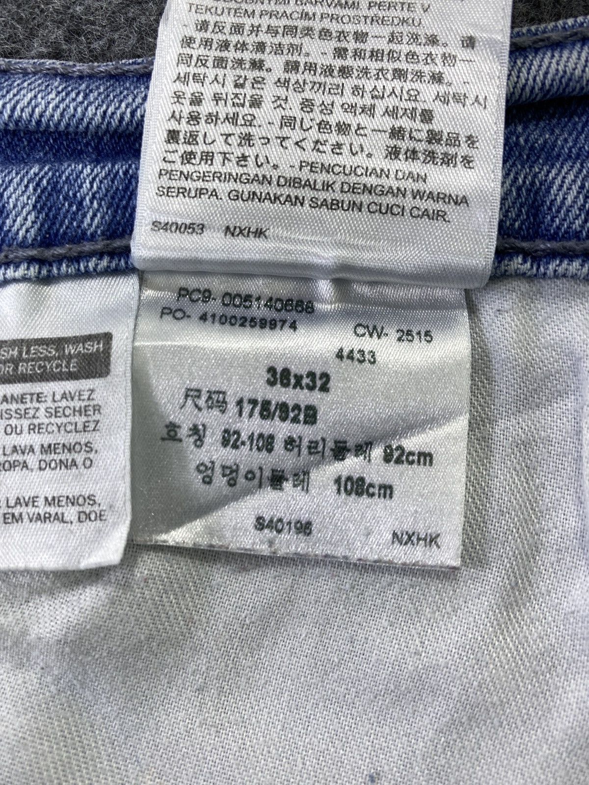 Levi's Levi's vintage 514 Distress Blue Wash Jeans - J595 Size US 36 / EU 52 - 5 Thumbnail