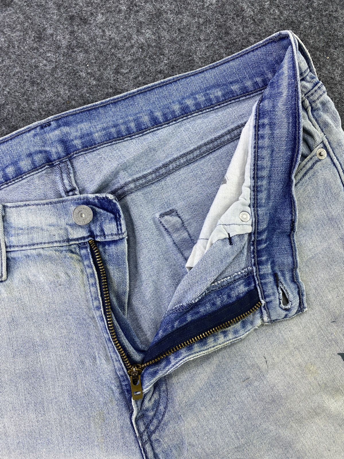 Levi's Levi's vintage 514 Distress Blue Wash Jeans - J595 Size US 36 / EU 52 - 3 Thumbnail