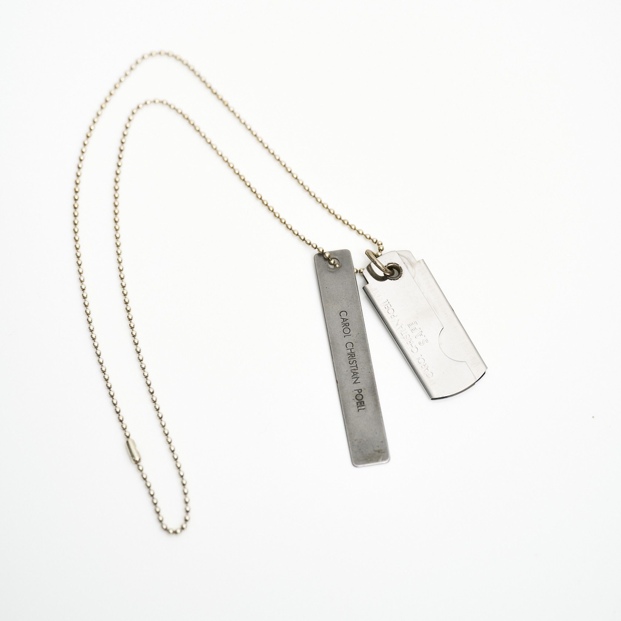 Carol Christian Poell Carol Christian Poell Razor Blade Necklace | Grailed