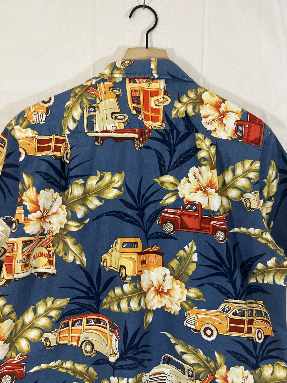 Vintage Vintage Made In Hawaii Car Surf Shirt Size US L / EU 52-54 / 3 - 10 Thumbnail