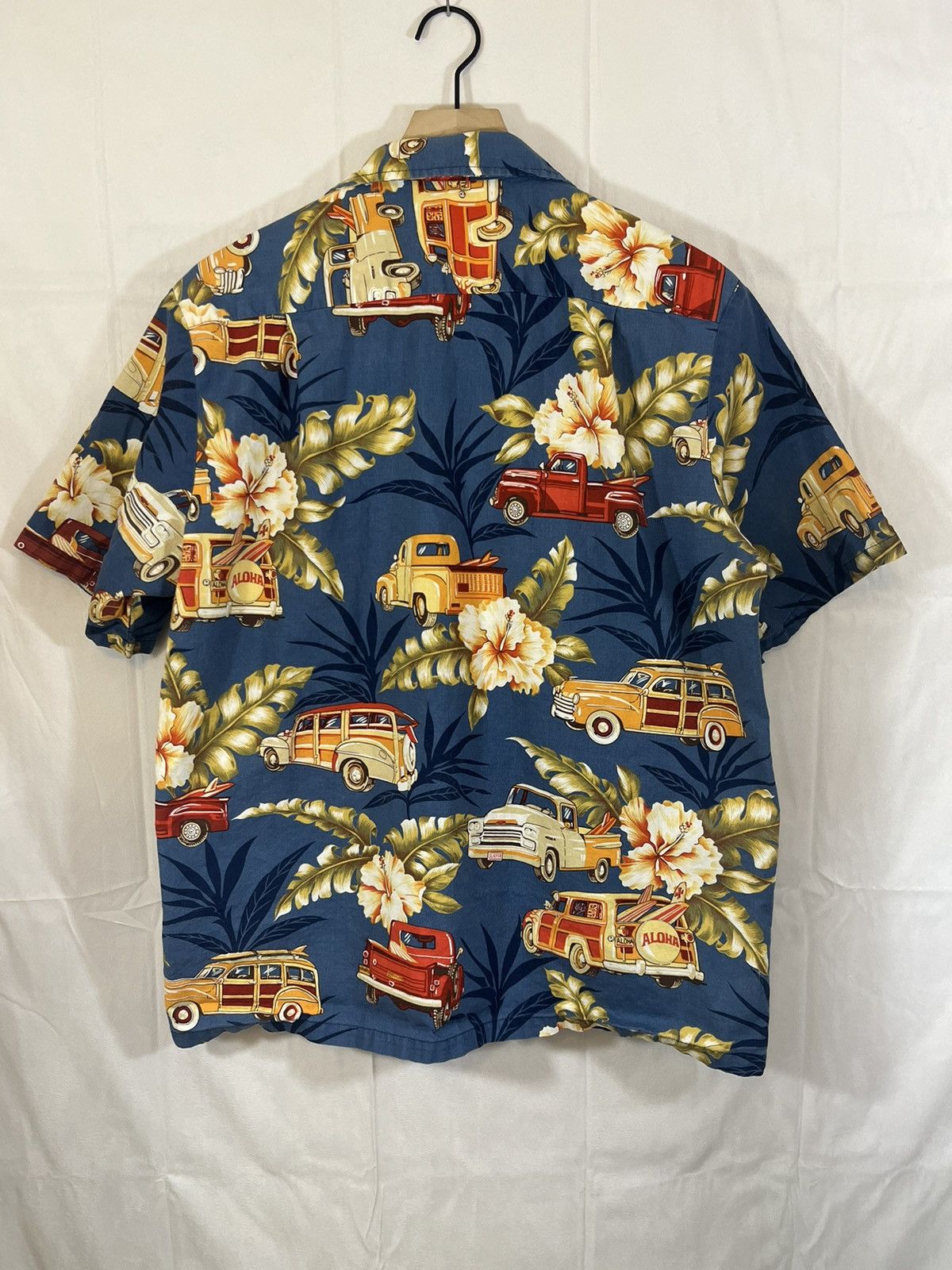 Vintage Vintage Made In Hawaii Car Surf Shirt Size US L / EU 52-54 / 3 - 9 Thumbnail