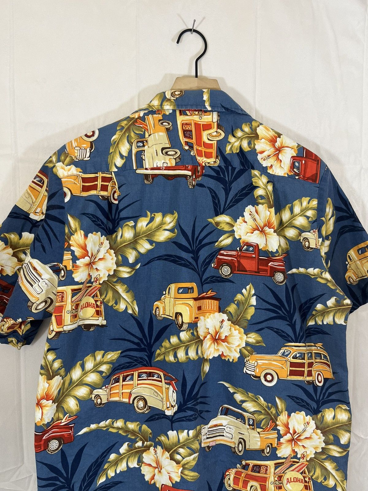 Vintage Vintage Made In Hawaii Car Surf Shirt Size US L / EU 52-54 / 3 - 14 Thumbnail