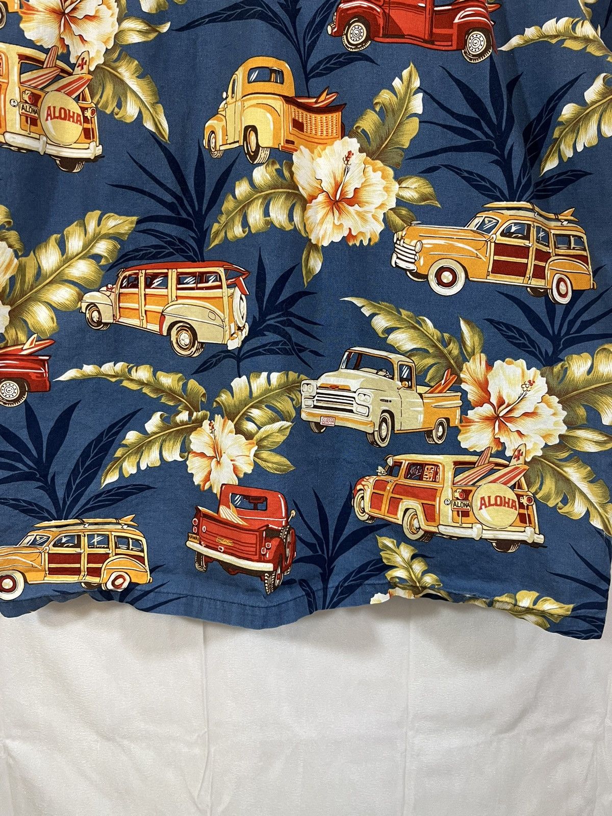 Vintage Vintage Made In Hawaii Car Surf Shirt Size US L / EU 52-54 / 3 - 12 Thumbnail