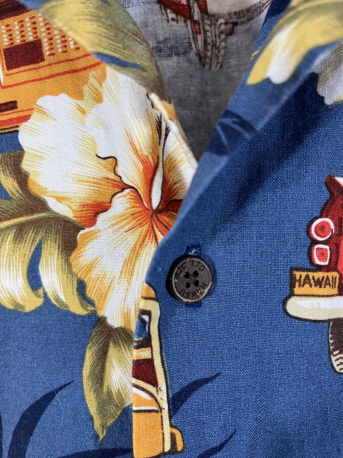 Vintage Vintage Made In Hawaii Car Surf Shirt Size US L / EU 52-54 / 3 - 8 Thumbnail