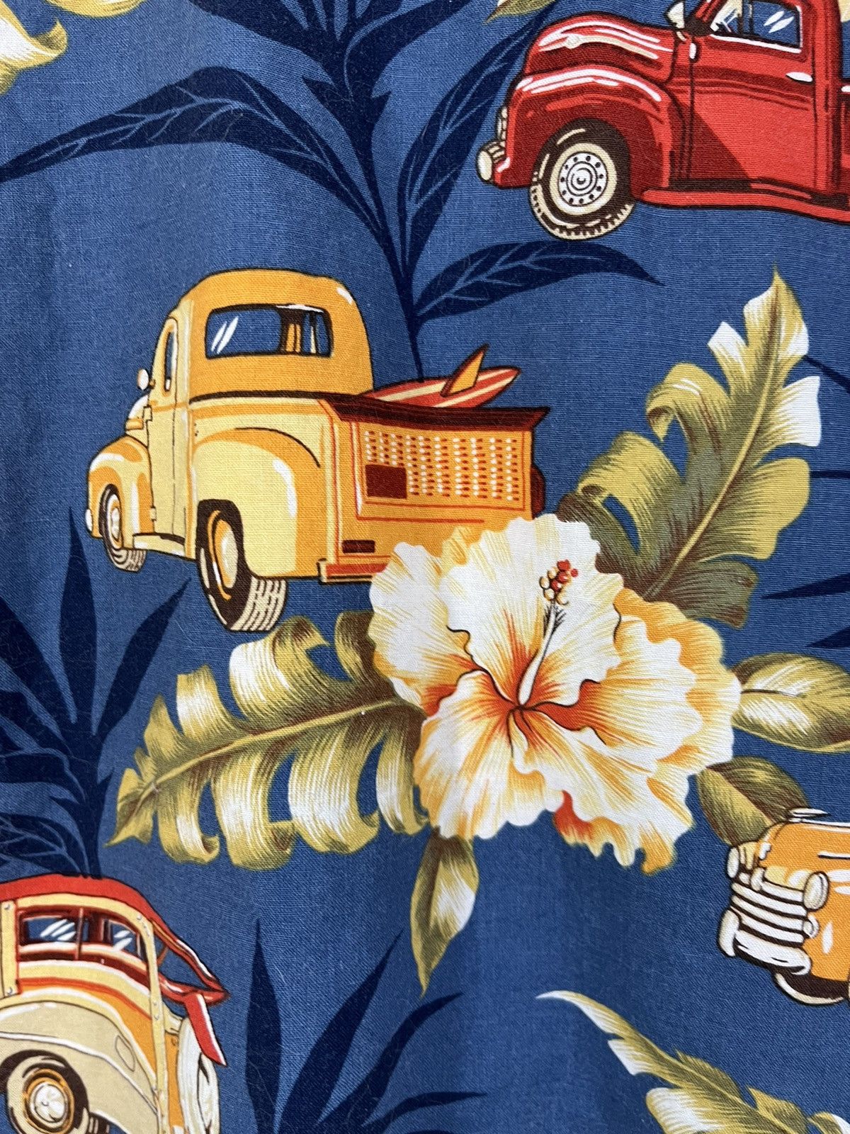 Vintage Vintage Made In Hawaii Car Surf Shirt Size US L / EU 52-54 / 3 - 16 Thumbnail