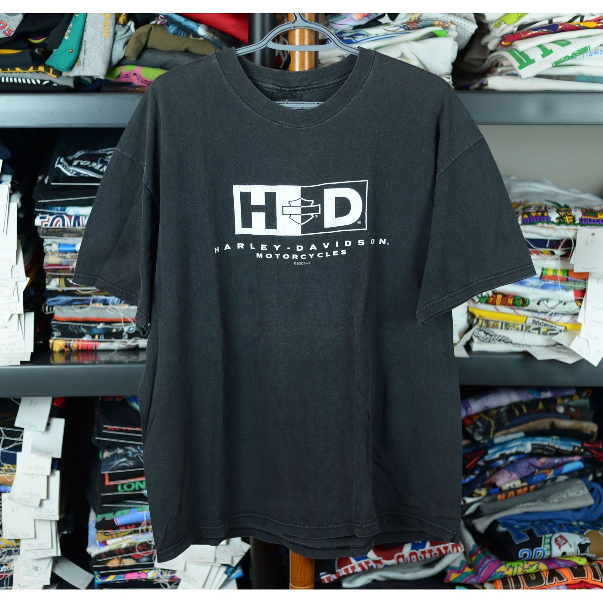 Vintage Y2K Harley Davidson Men's XL Parryville PA Double Sided Tee