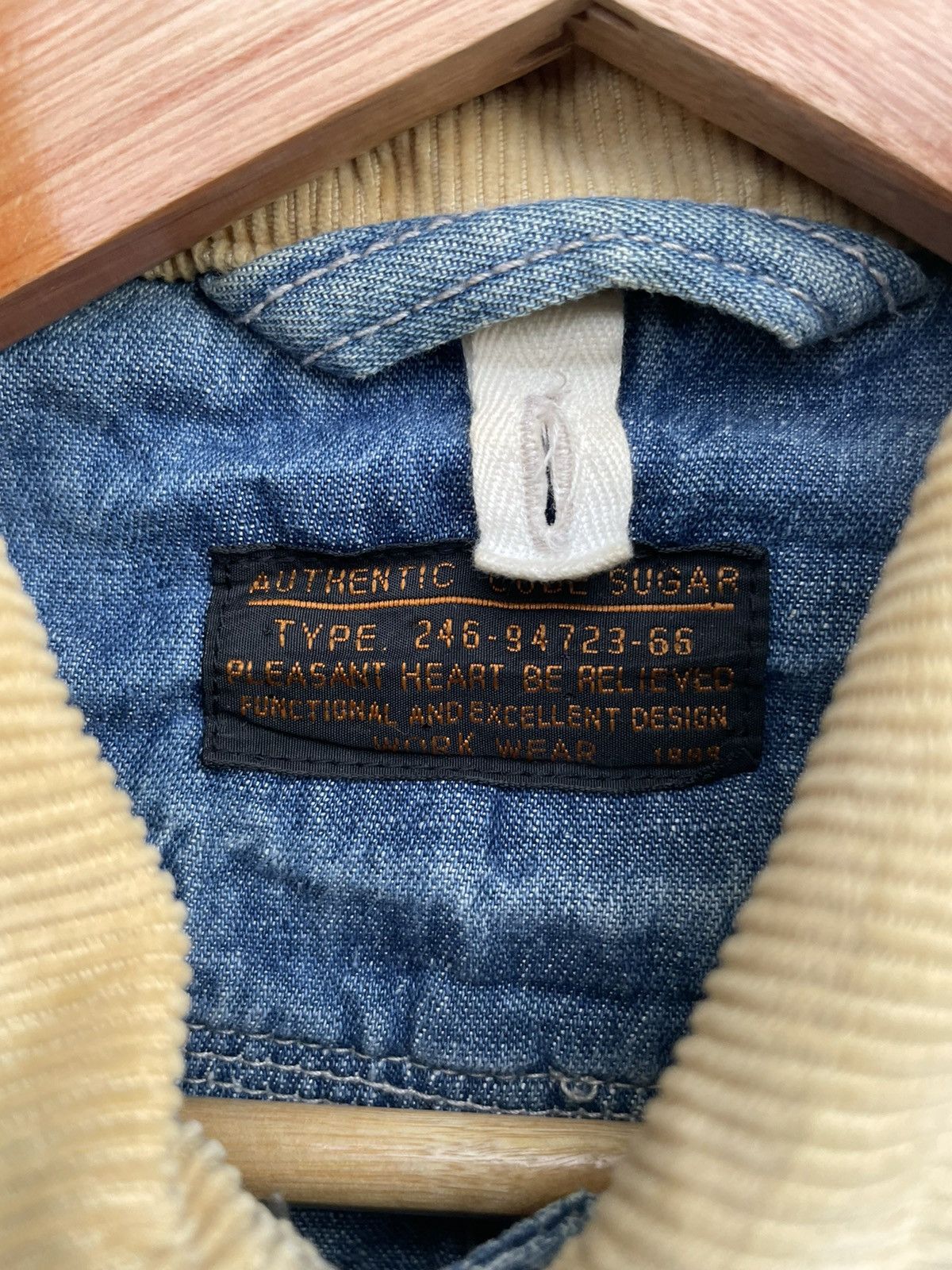 Japanese Brand Cube Sugar Denim Military Style Jacket Size US M / EU 48-50 / 2 - 12 Thumbnail