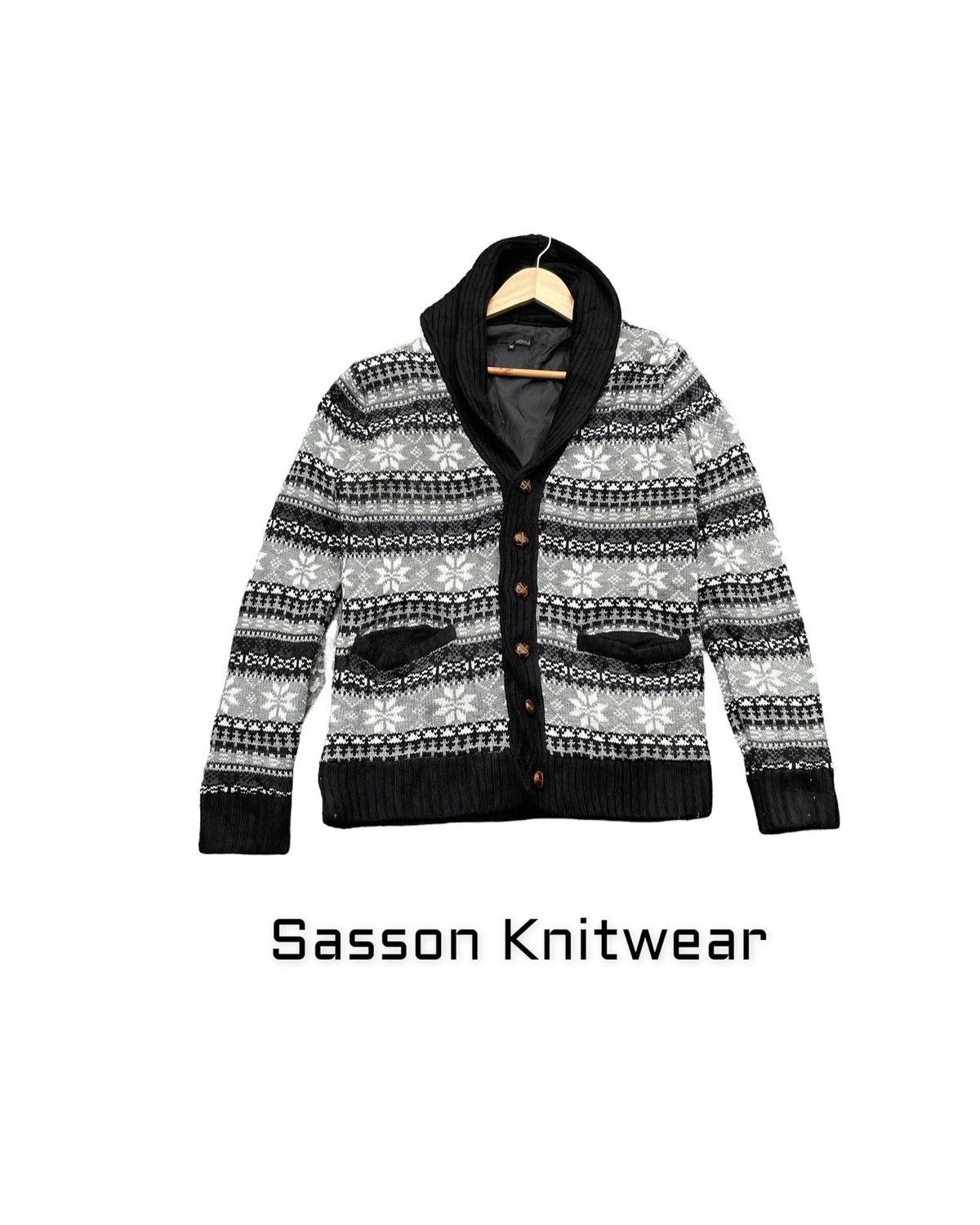 Japanese Brand Sasson Knitwear Size US M / EU 48-50 / 2 - 1 Thumbnail