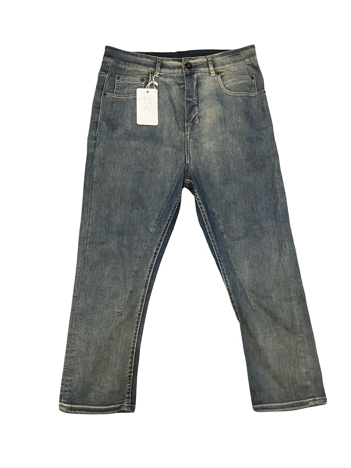 Rick Owens Drkshdw detroit cropped denim shorts Size US 30 / EU 46 - 1 Thumbnail